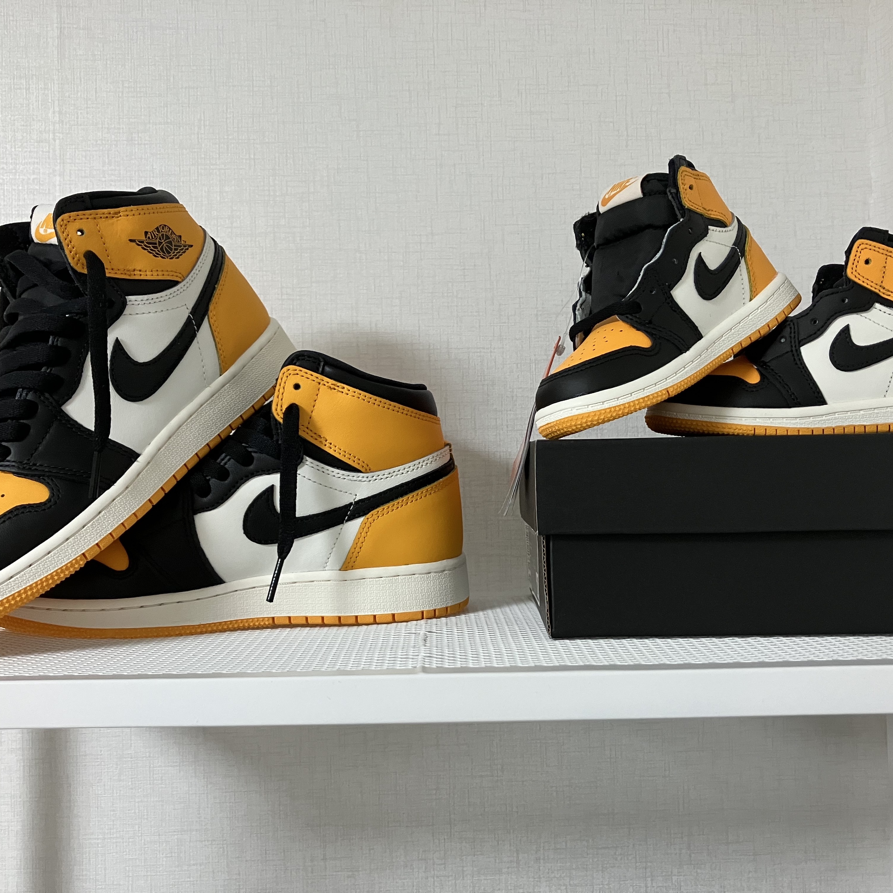 (GS) Jordan 1 Retro High OG Taxi, (TD) Jordan 1 Retro High OG Taxi 착용 스타일