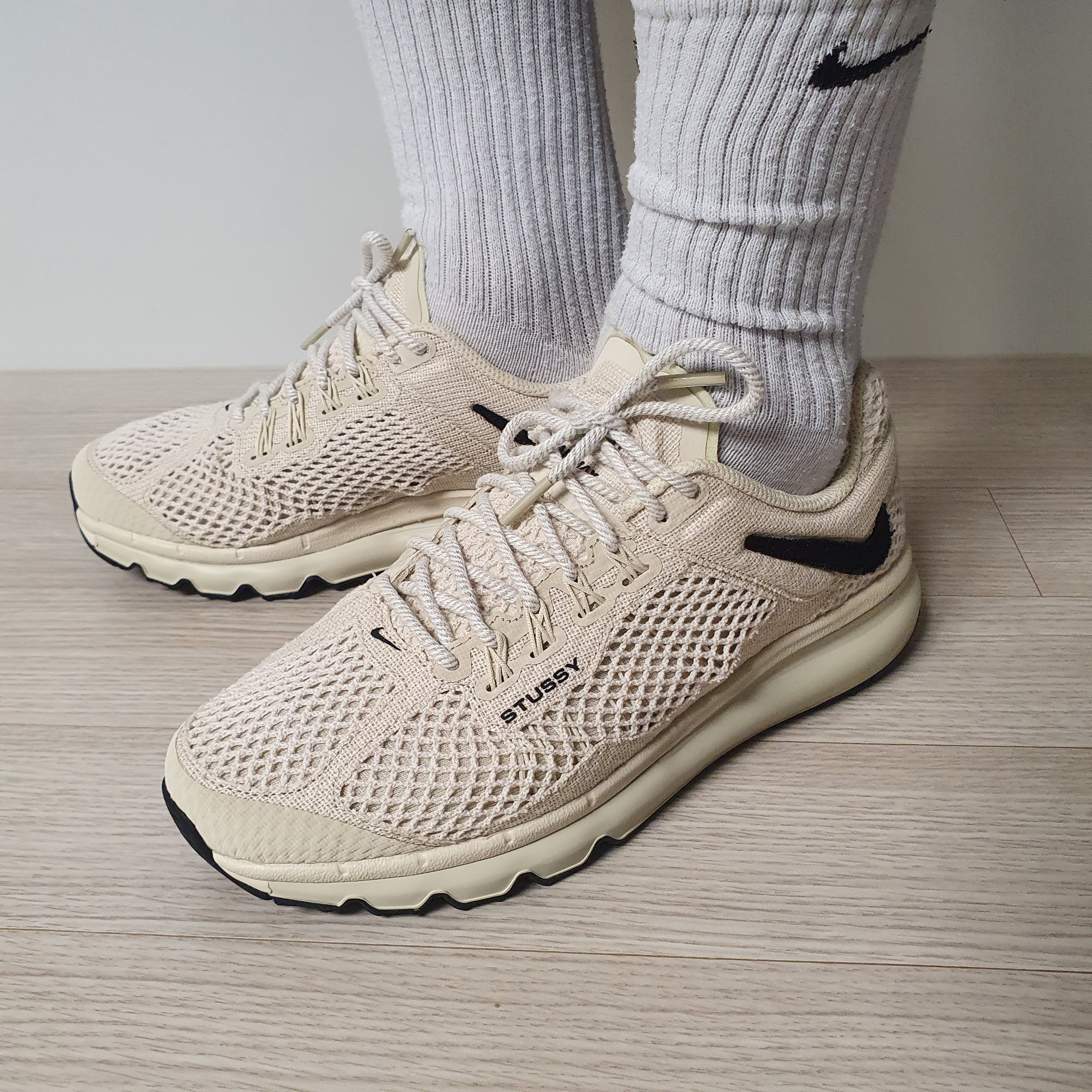 Nike x Stussy Air Max 2013 Fossil 착용 스타일