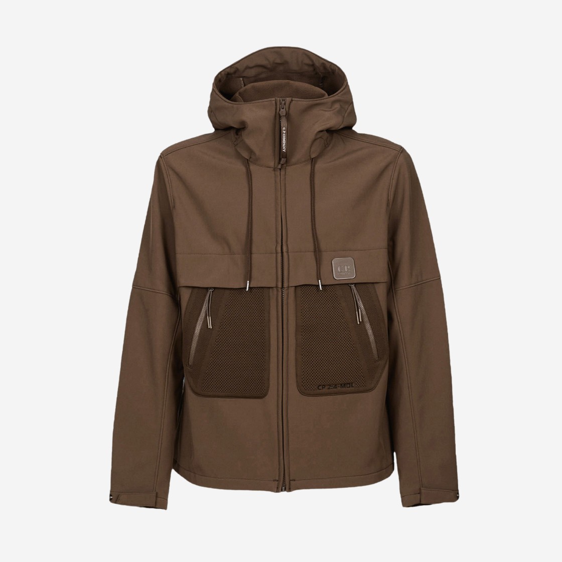 C.P. Company Shell-R Metropolis Series Hooded Jacket Partridge Brown - 22FW 상세 이미지 1