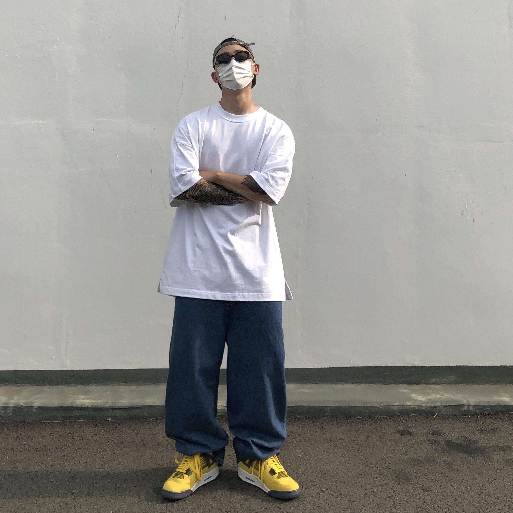 Jordan 4 Retro Tour Yellow 착용 스타일 - 2