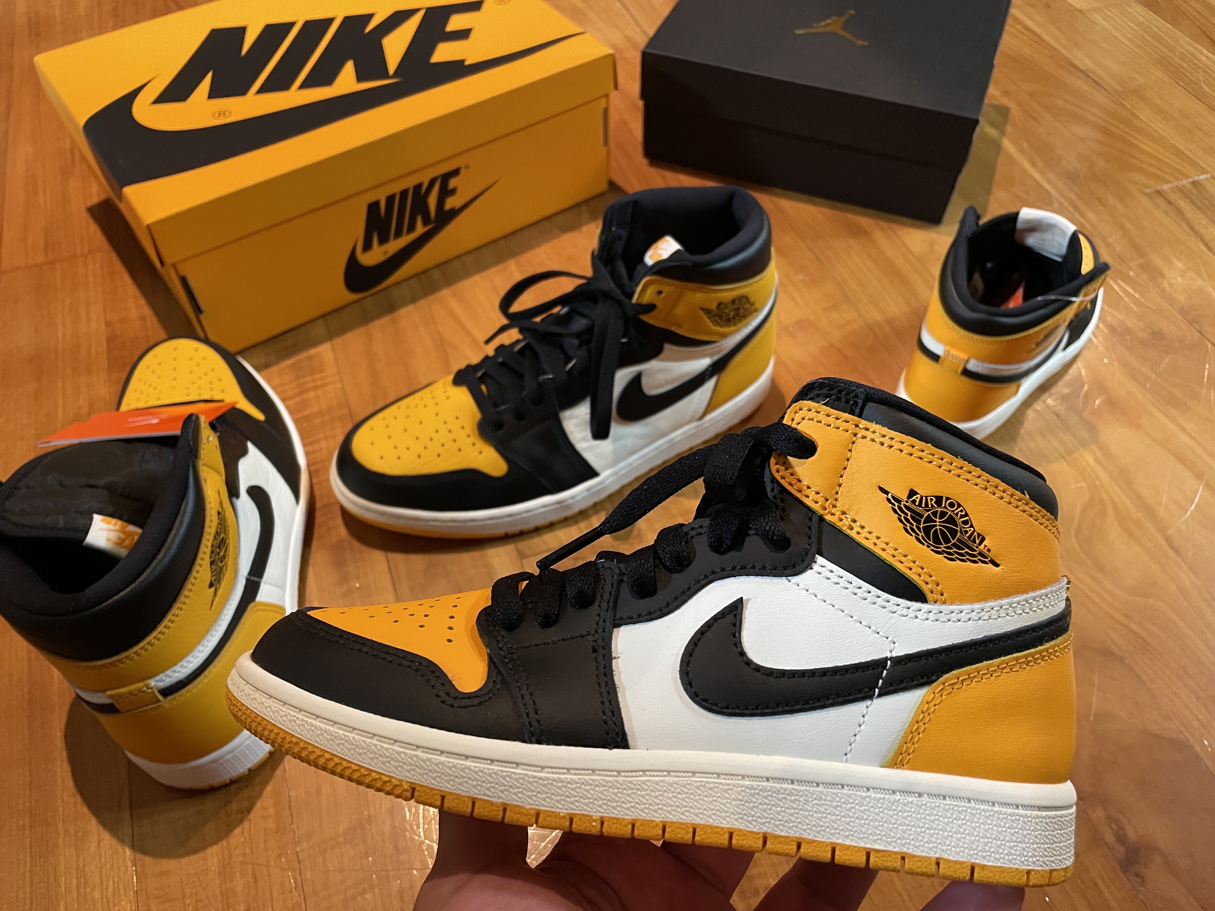 Jordan 1 Retro High OG Taxi, (PS) Jordan 1 Retro High OG Taxi 착용 스타일 - 1