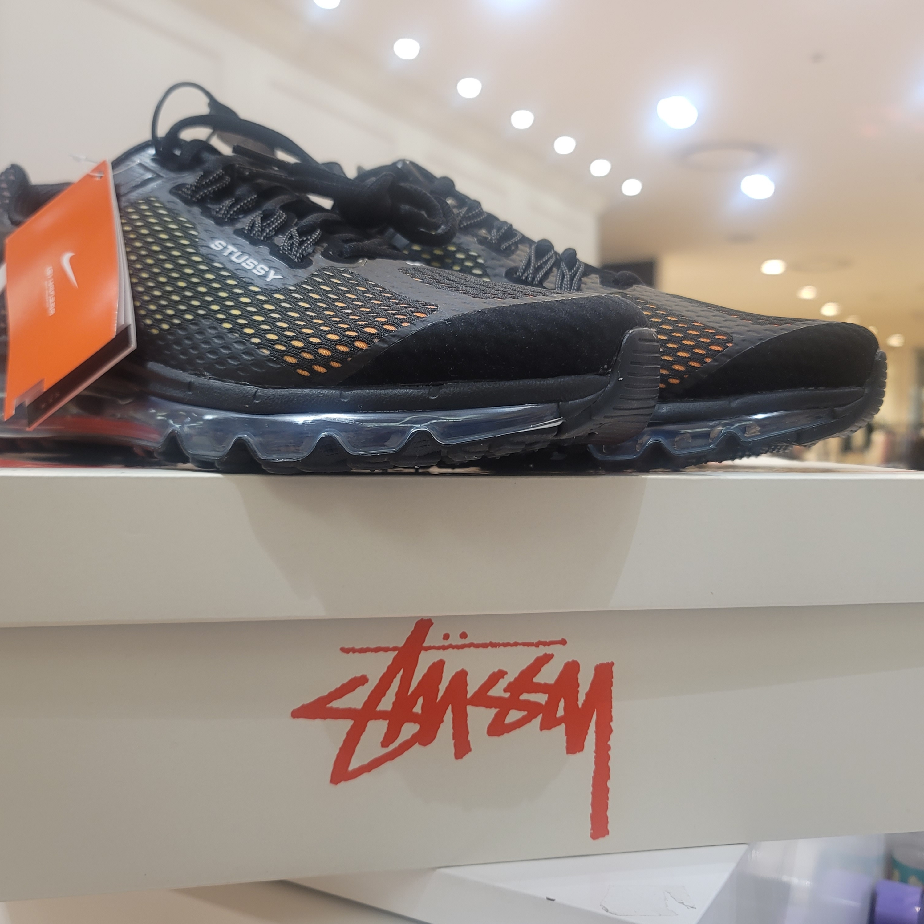 Nike x Stussy Air Max 2013 Black 착용 스타일 - 3