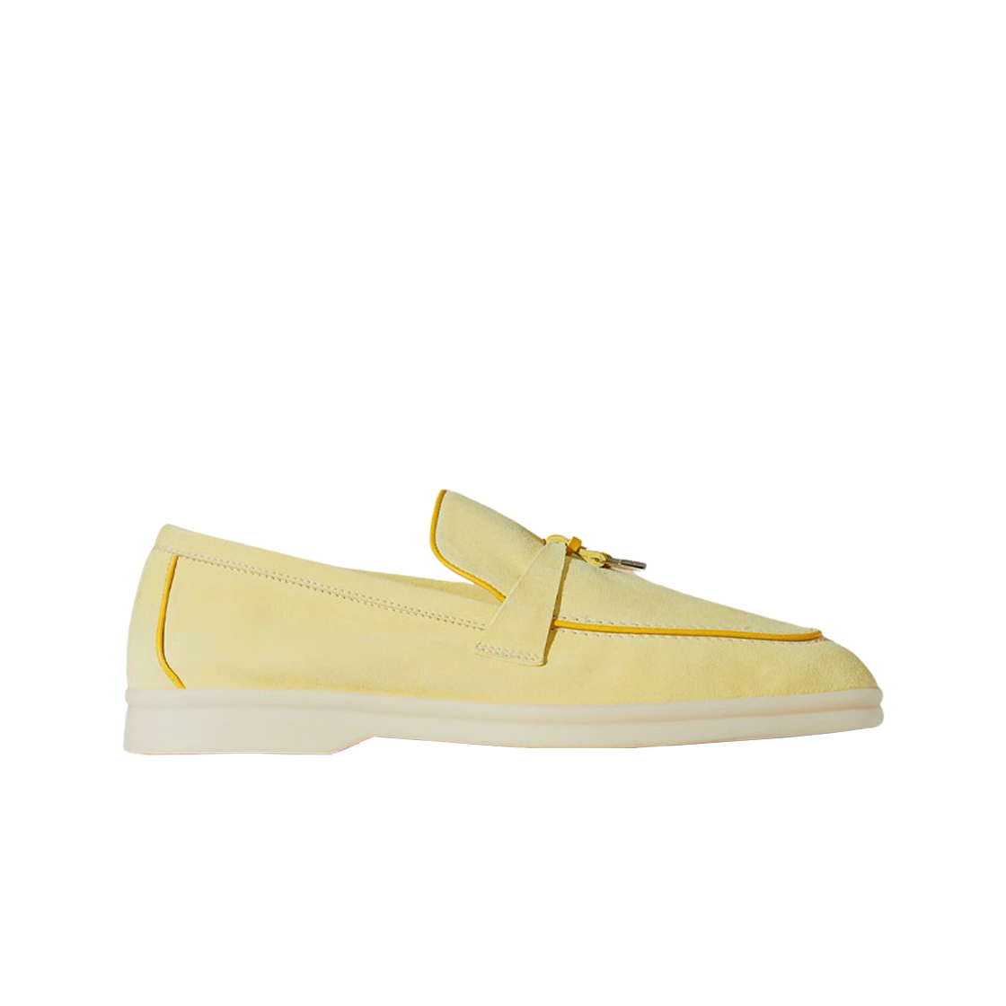 (W) 로로 피아나 썸머 참 워크 스웨이드 카프스킨 버터컵