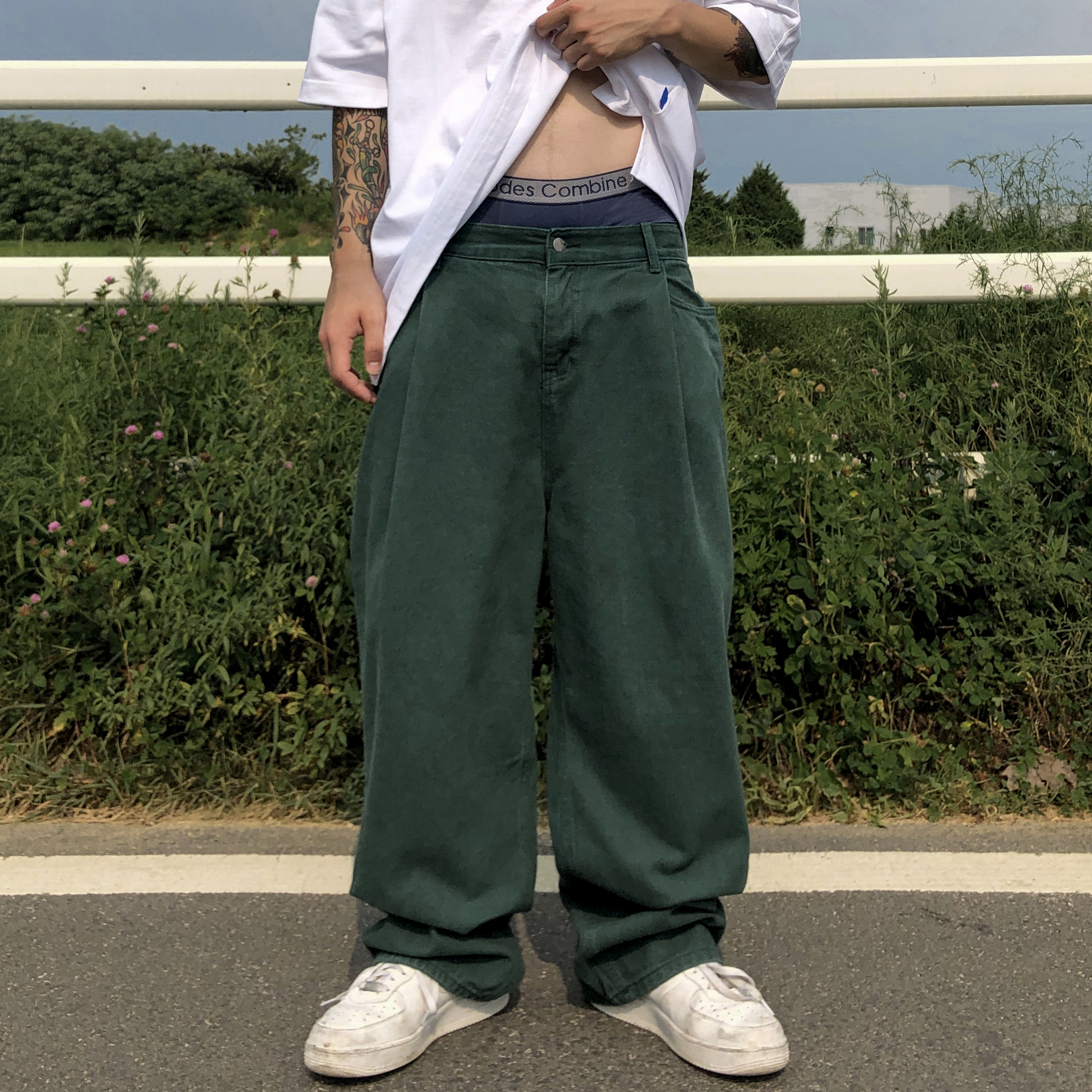 Nike Air Force 1 '07 Low White 착용 스타일 - 4