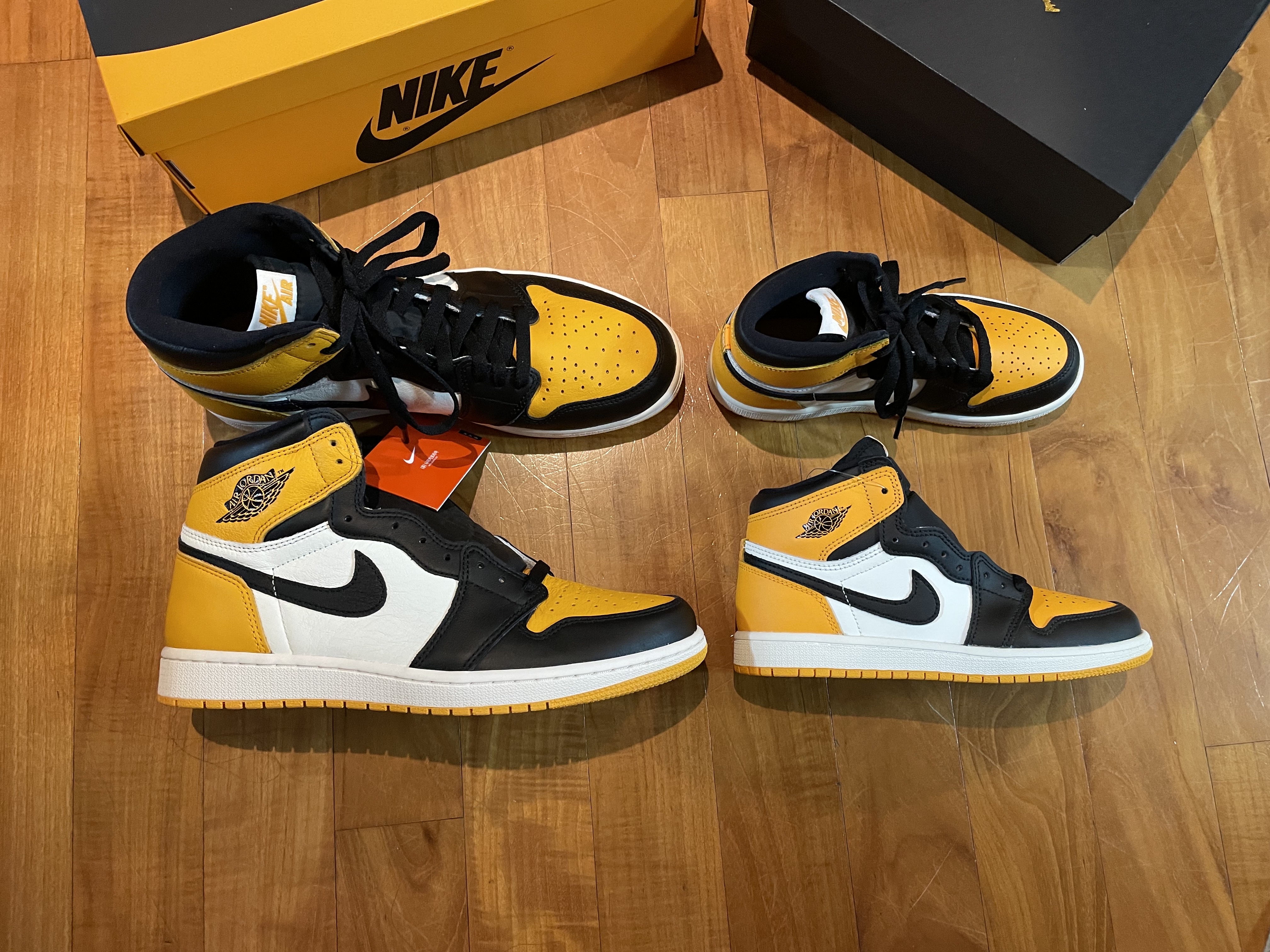 Jordan 1 Retro High OG Taxi, (PS) Jordan 1 Retro High OG Taxi 착용 스타일 - 2