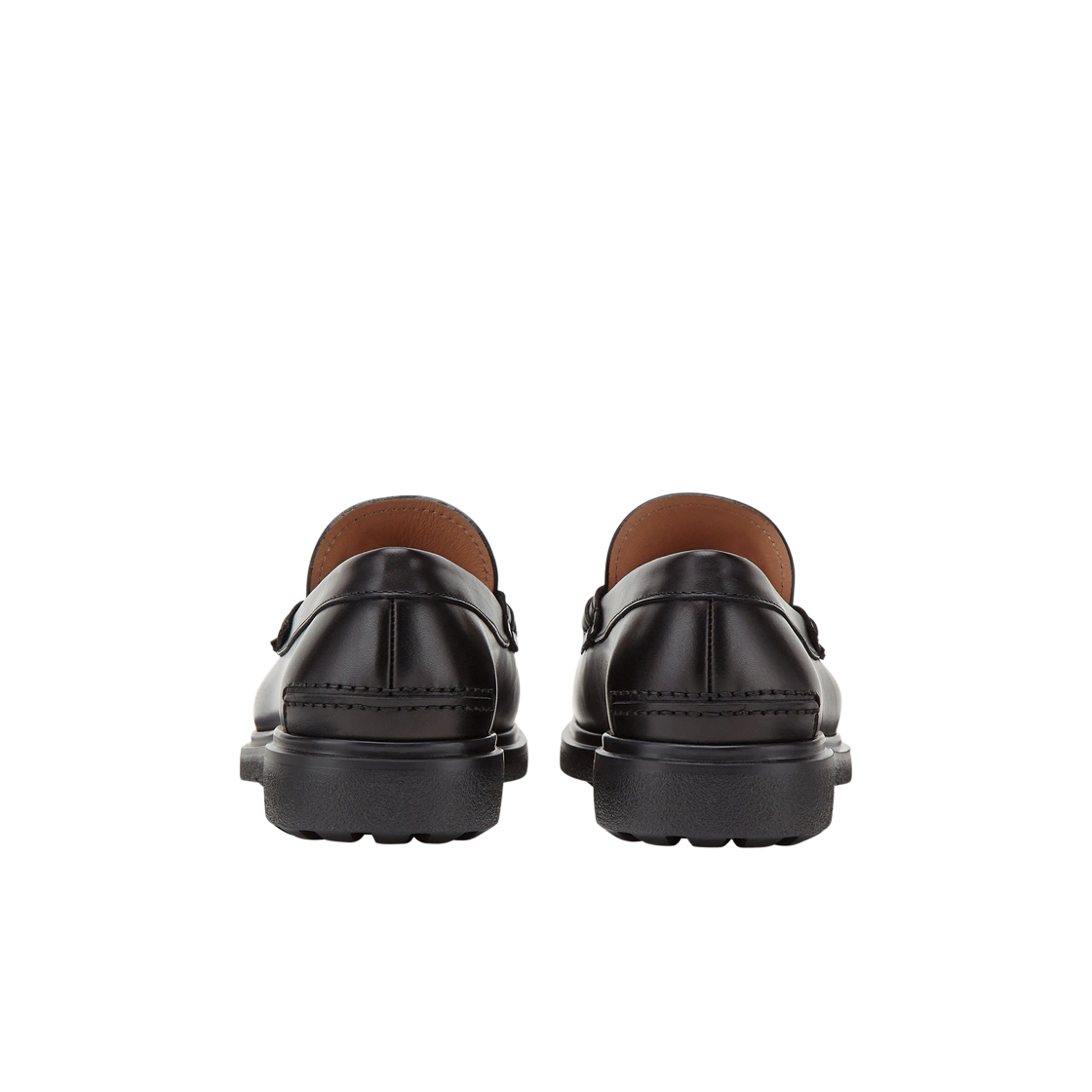 페라가모 간치니 오너먼트 청키 모카신 블랙 - D(Ferragamo Chunky Moccasin with Gancini Ornament Black - D) - 3