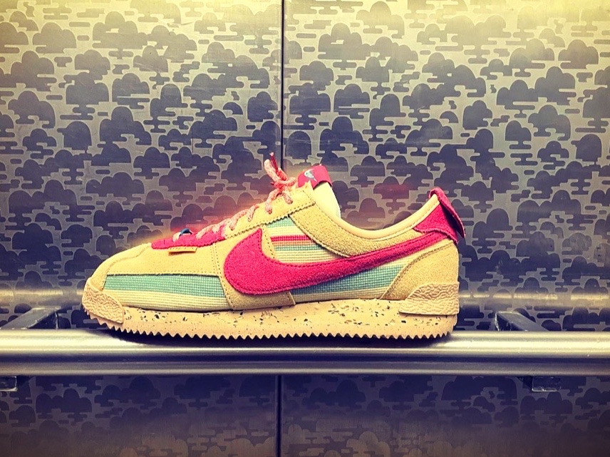 Nike x Union Cortez SP Sesame 착용 스타일