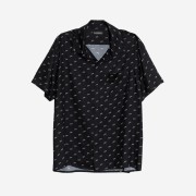 Peaceminusone Rayon Shirt #1 Black