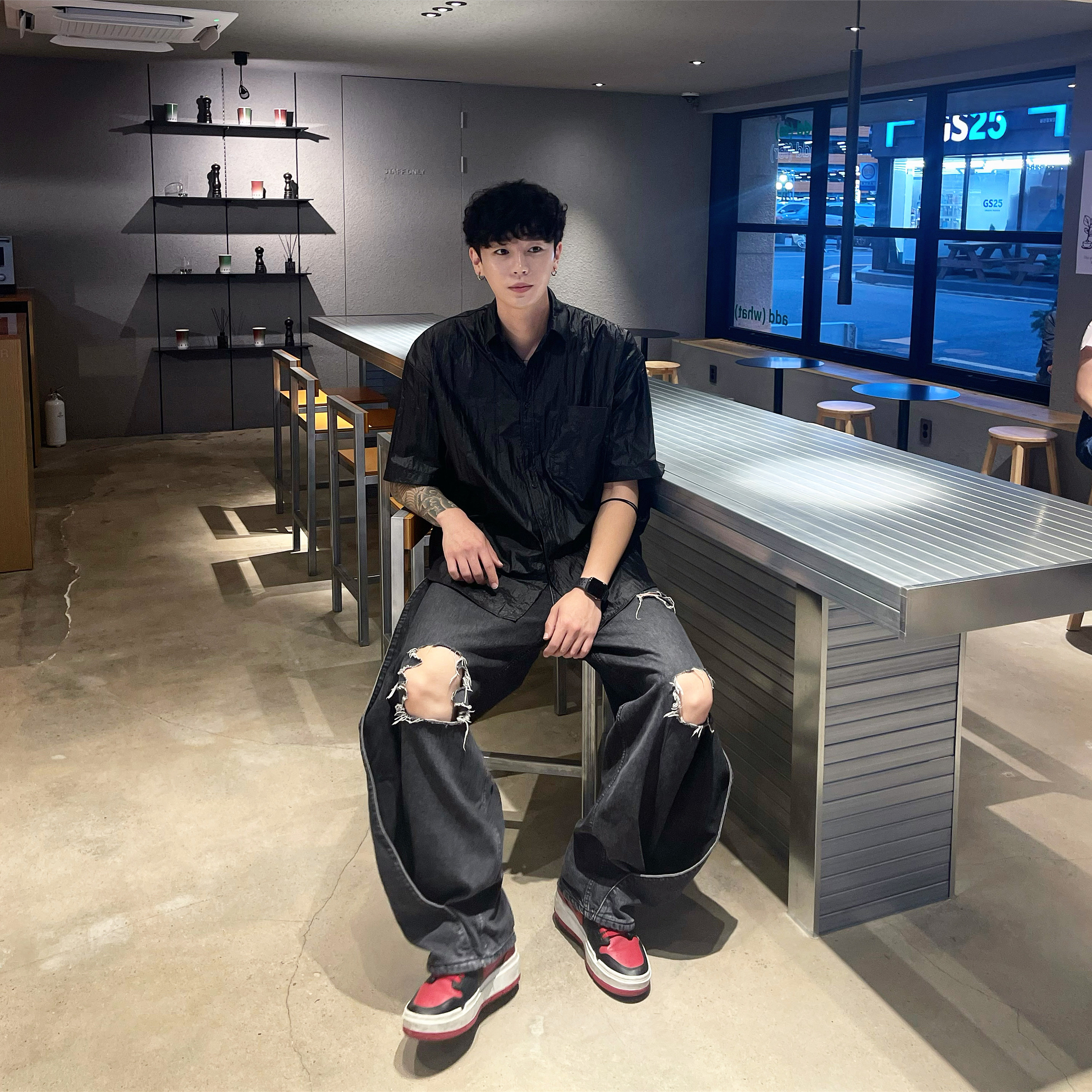 (W) Jordan 1 Elevate Low SE Bred 착용 스타일