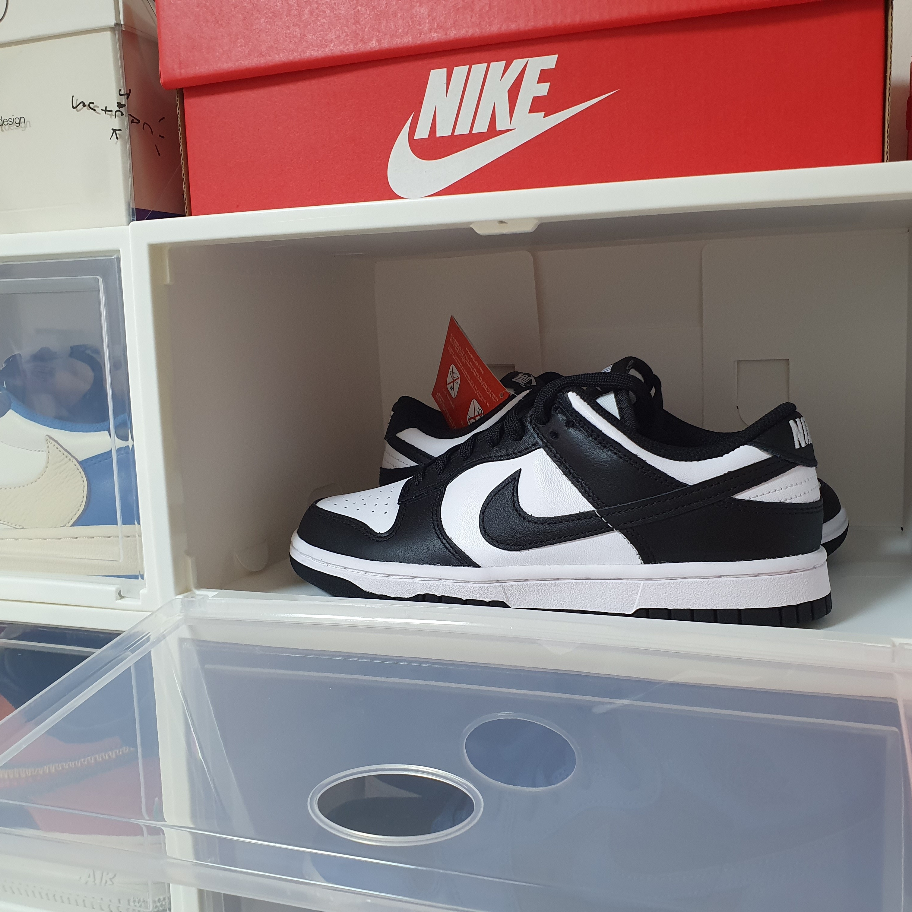 (W) Nike Dunk Low Black, Nike Dunk Low Retro Black 착용 스타일