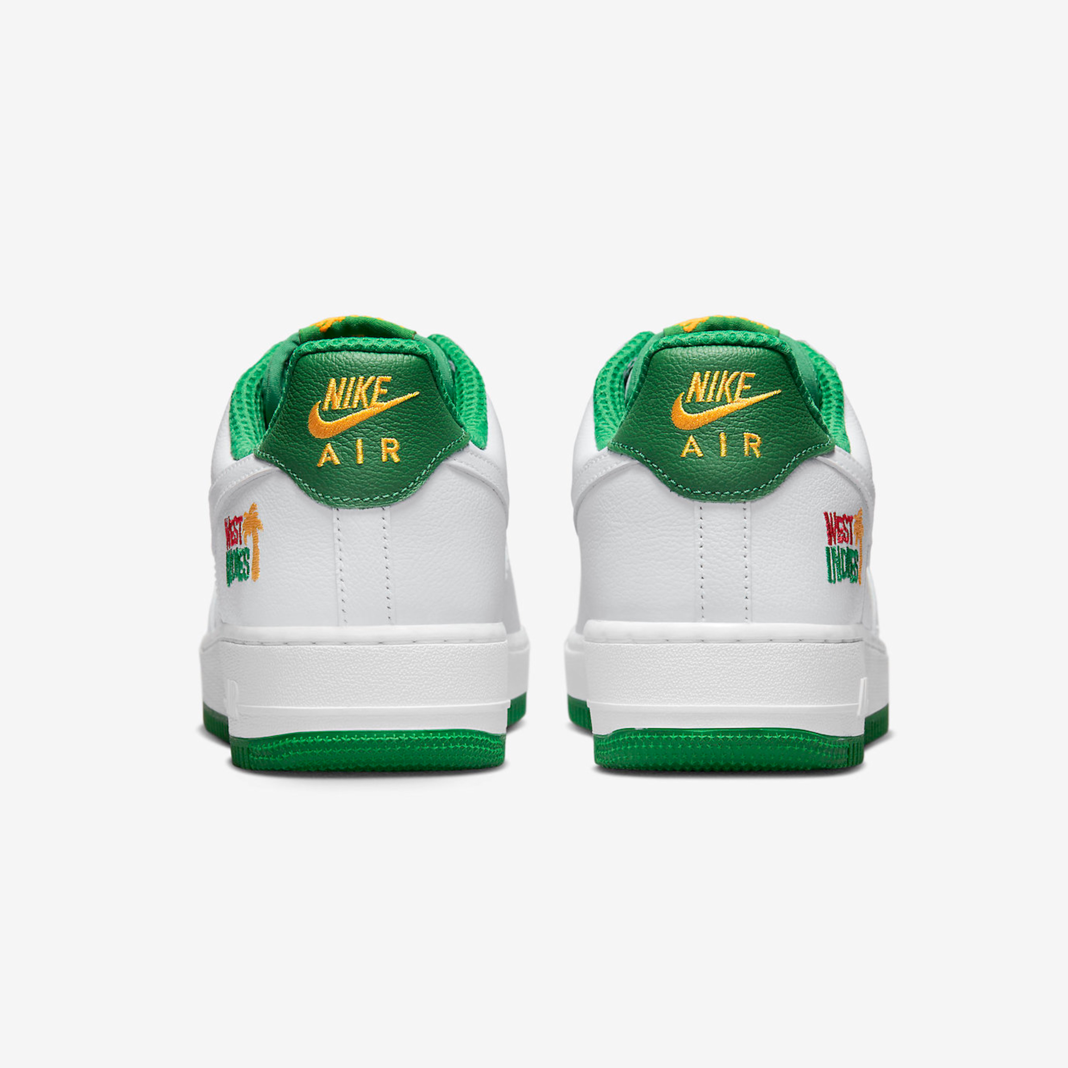 Nike Air Force 1 Low Retro QS West Indies Classic Green 착용 스타일 - 5