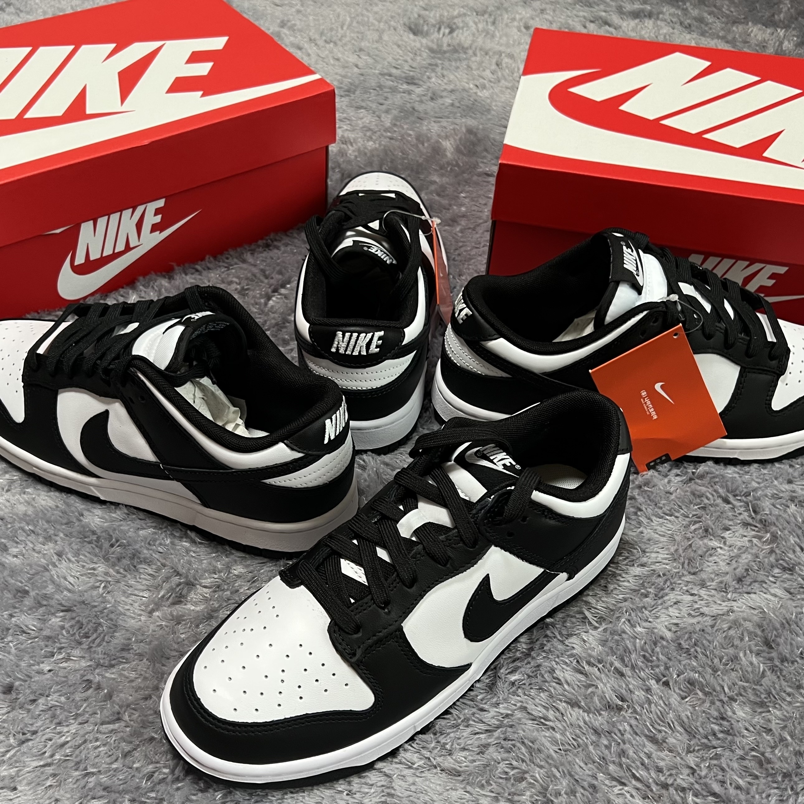 Nike Dunk Low Retro Black 착용 스타일