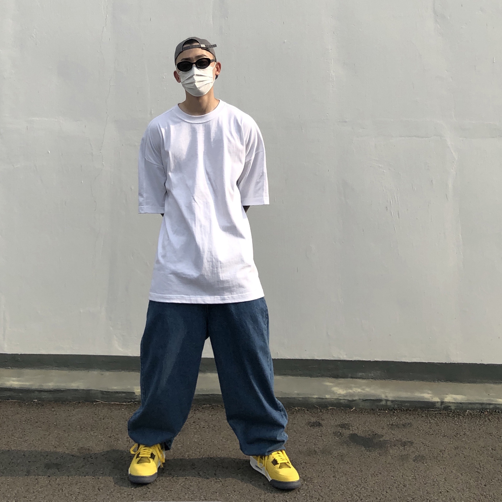 Jordan 4 Retro Tour Yellow 착용 스타일 - 1