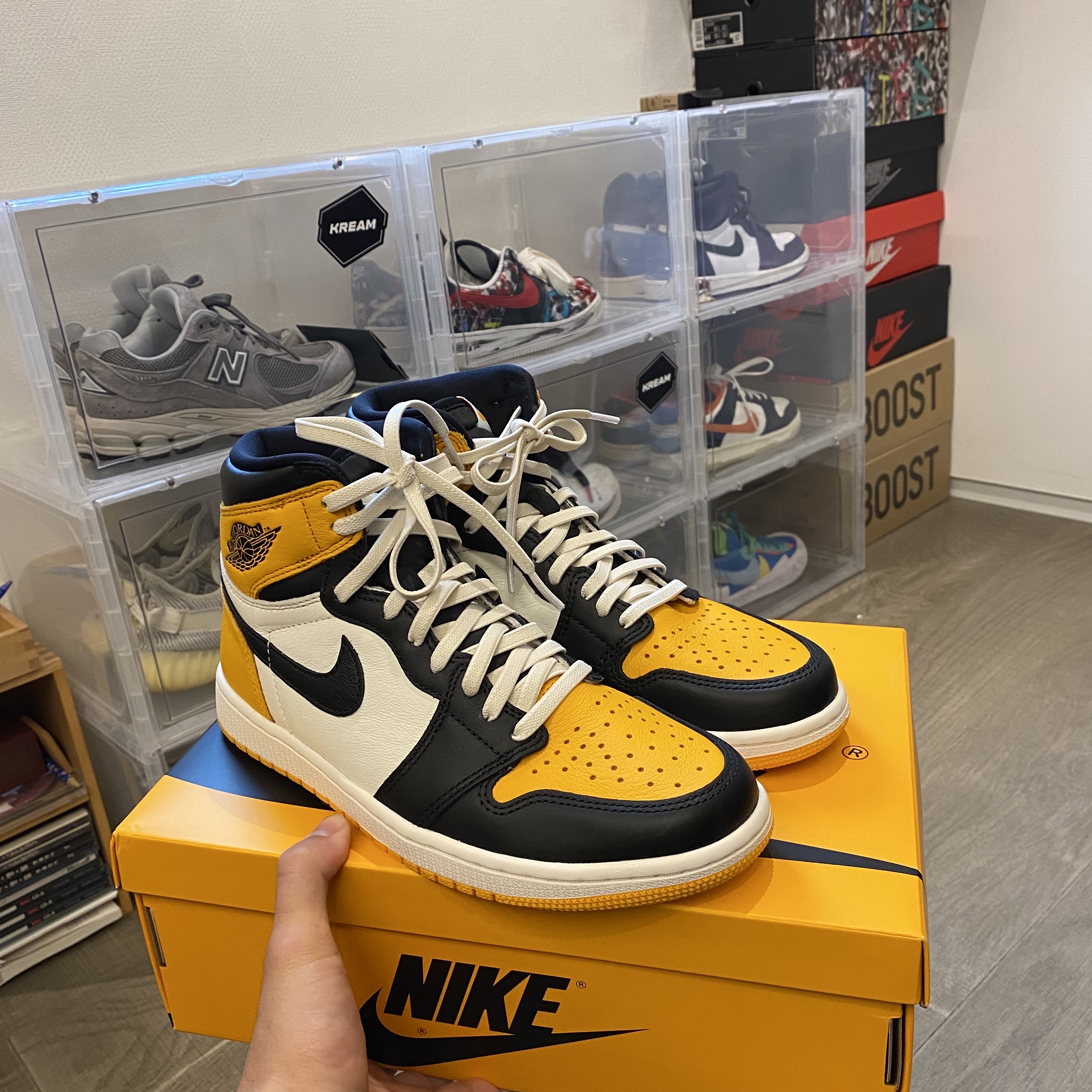 Jordan 1 Retro High OG Taxi 착용 스타일