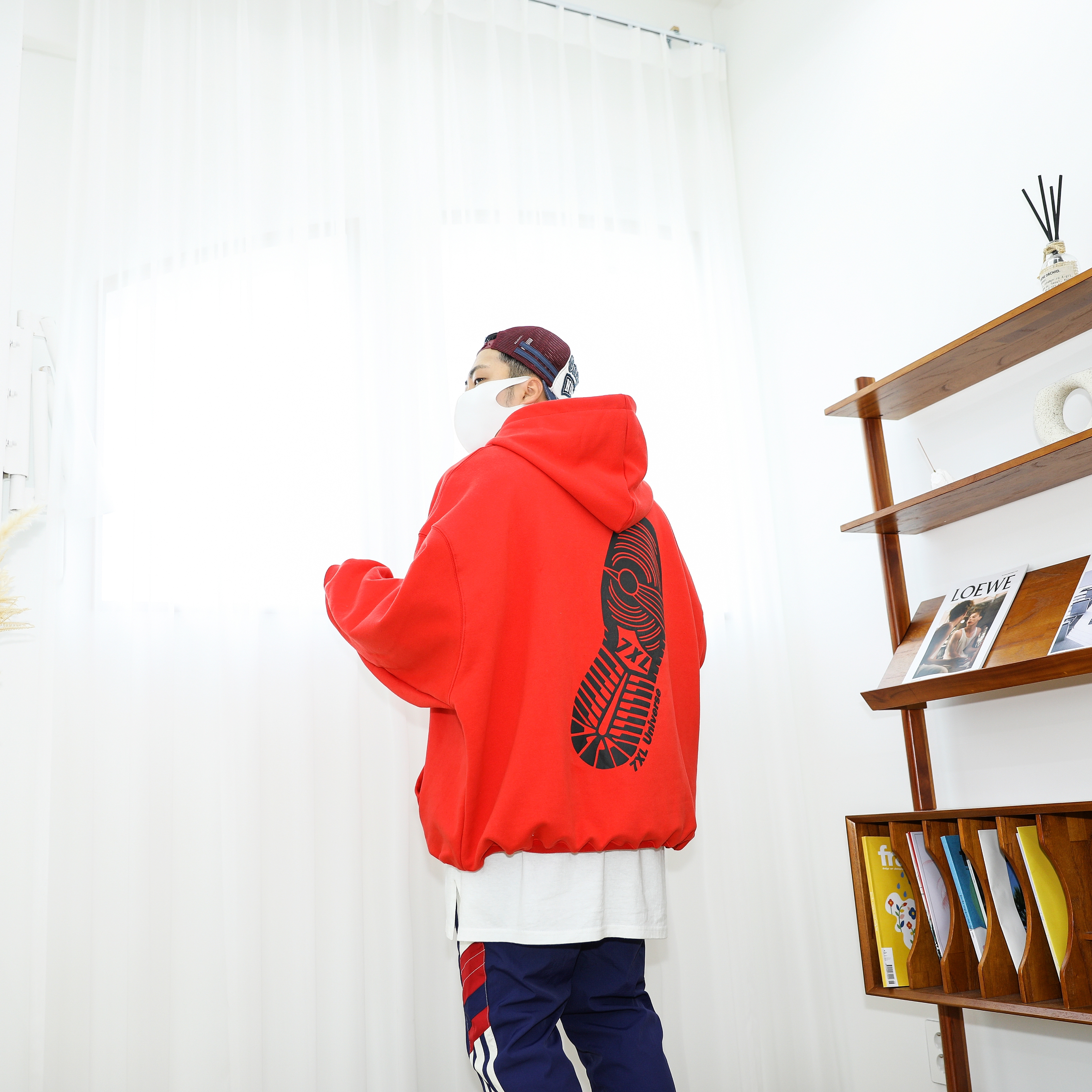 Jordan 1 Retro High OG Gym Red 착용 스타일 - 5