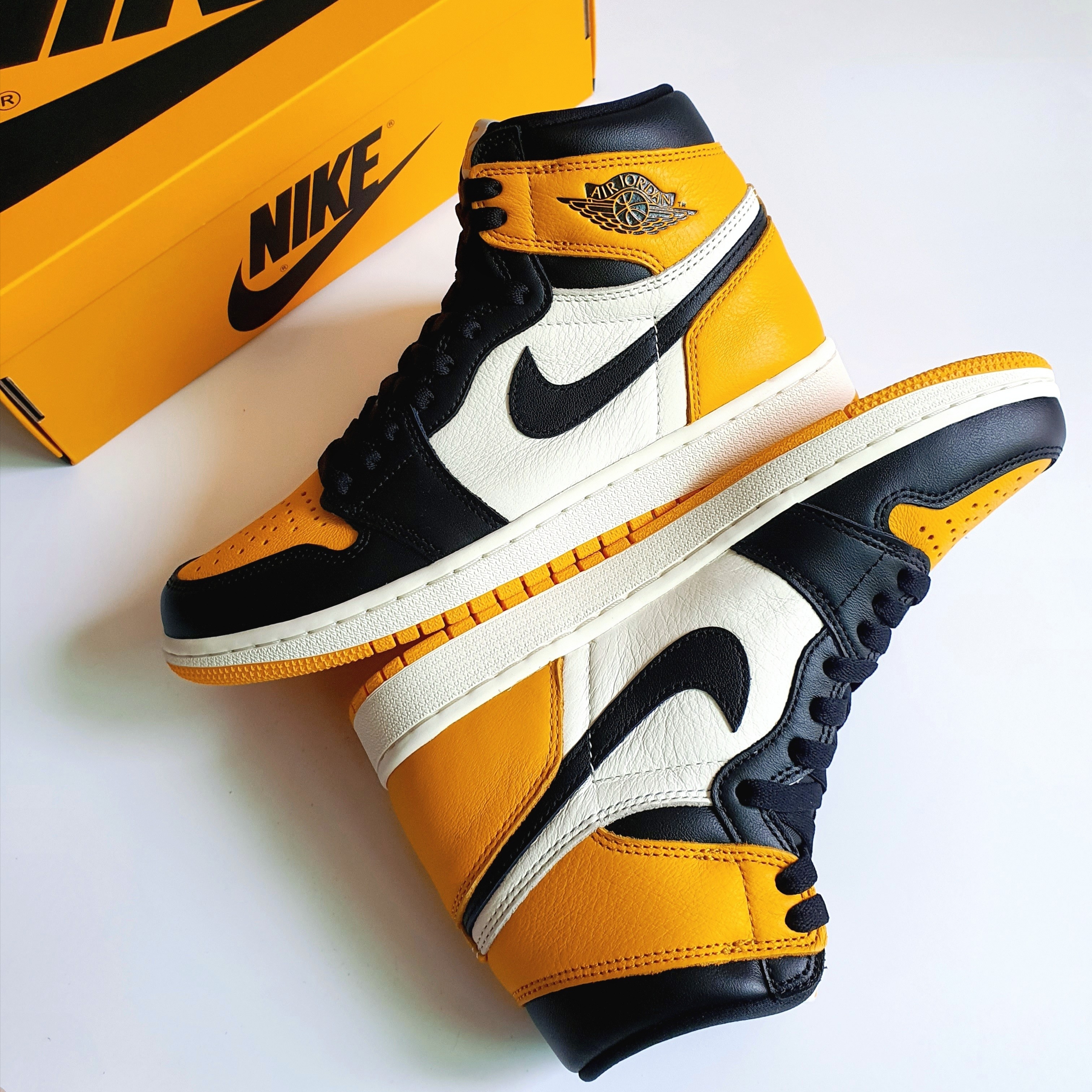 Jordan 1 Retro High OG Taxi, (GS) Jordan 1 Retro High OG Taxi 착용 스타일