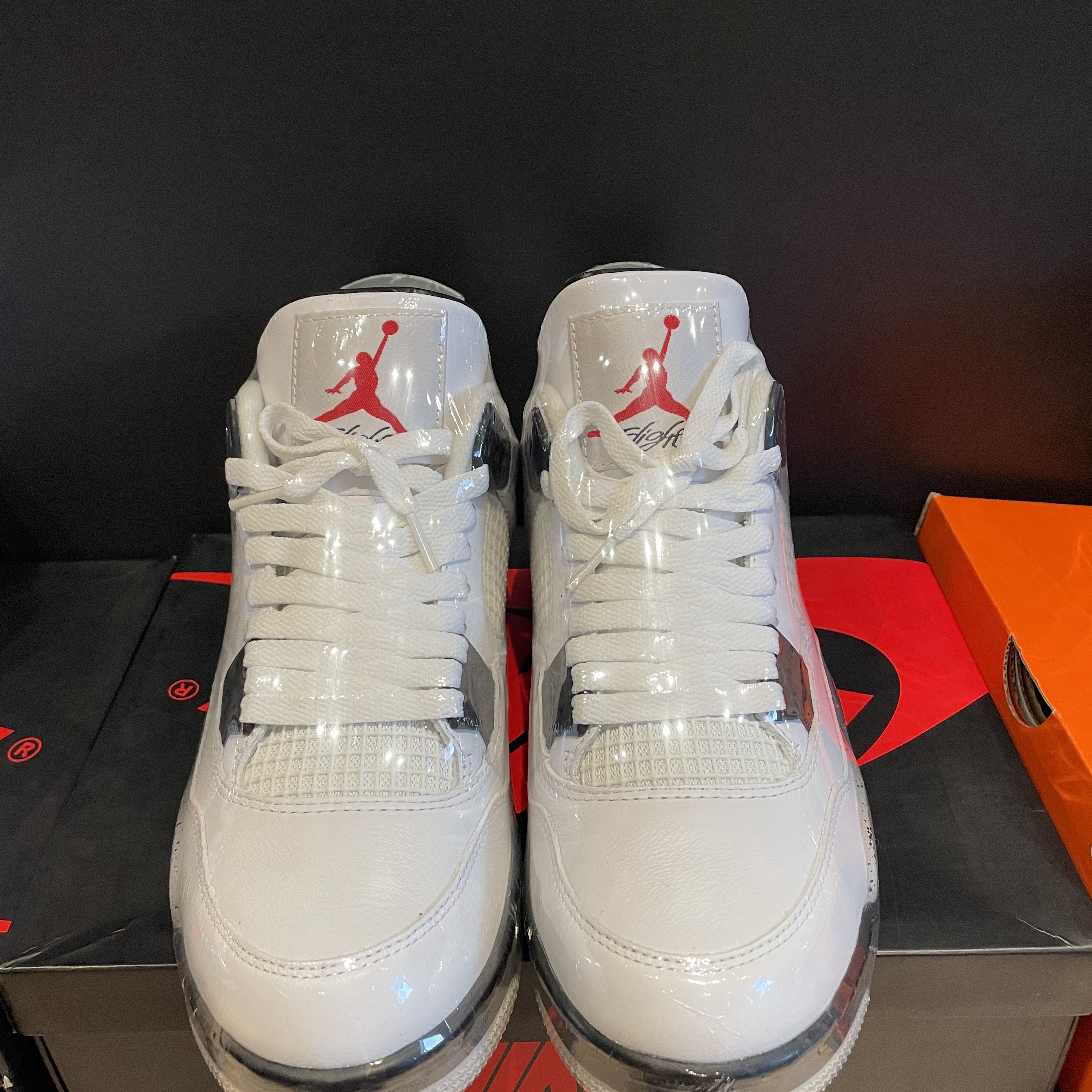 Jordan 4 Retro OG White Cement 2016 착용 스타일 - 1