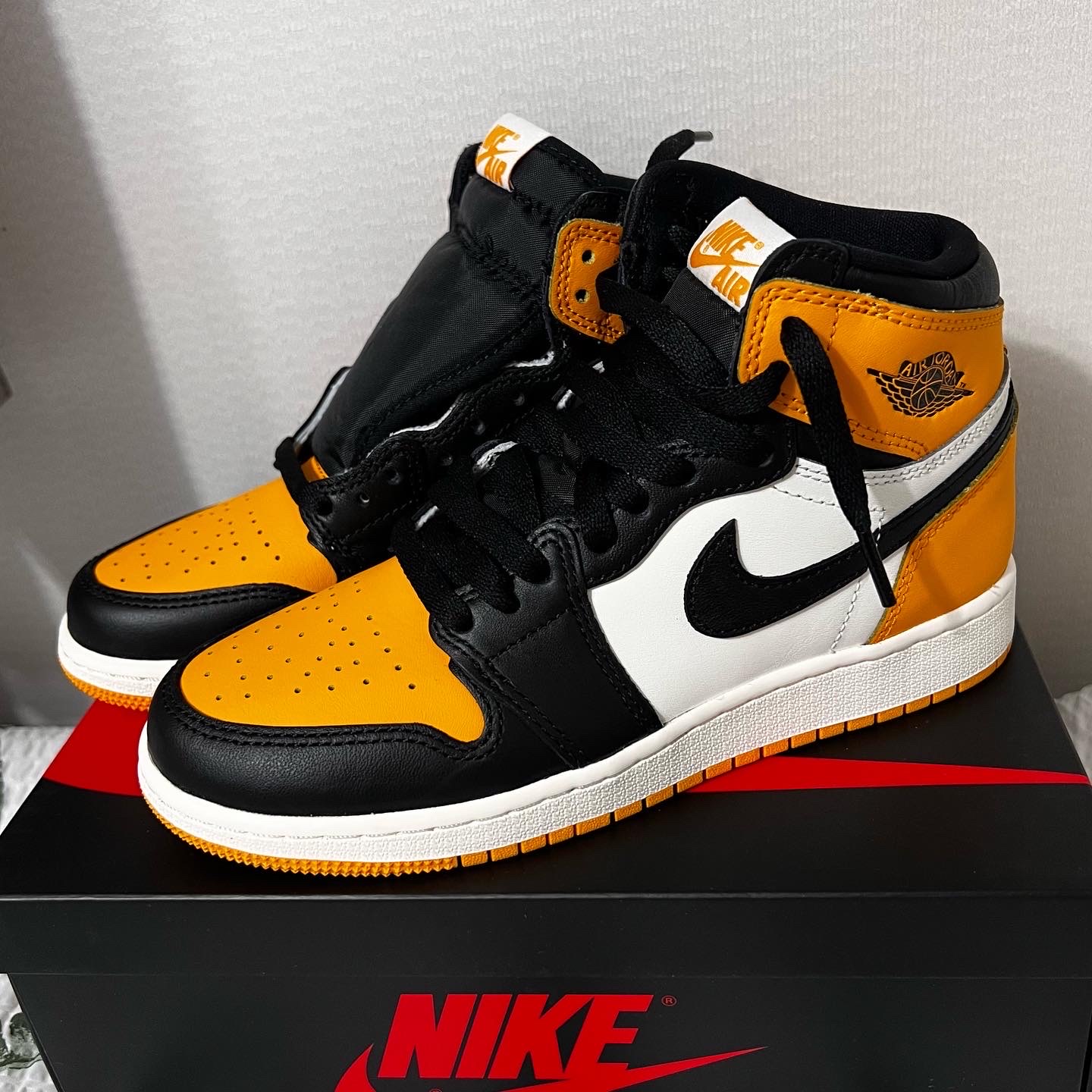 (GS) Jordan 1 Retro High OG Taxi 착용 스타일 - 2