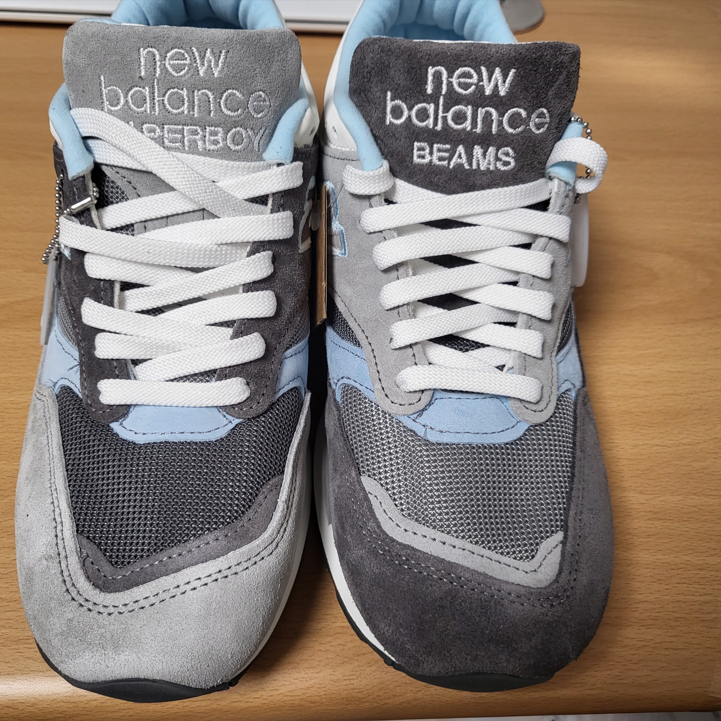 New Balance x Paperboy Paris x Beams 1500 Made in UK Ice Boy 착용 스타일 - 1