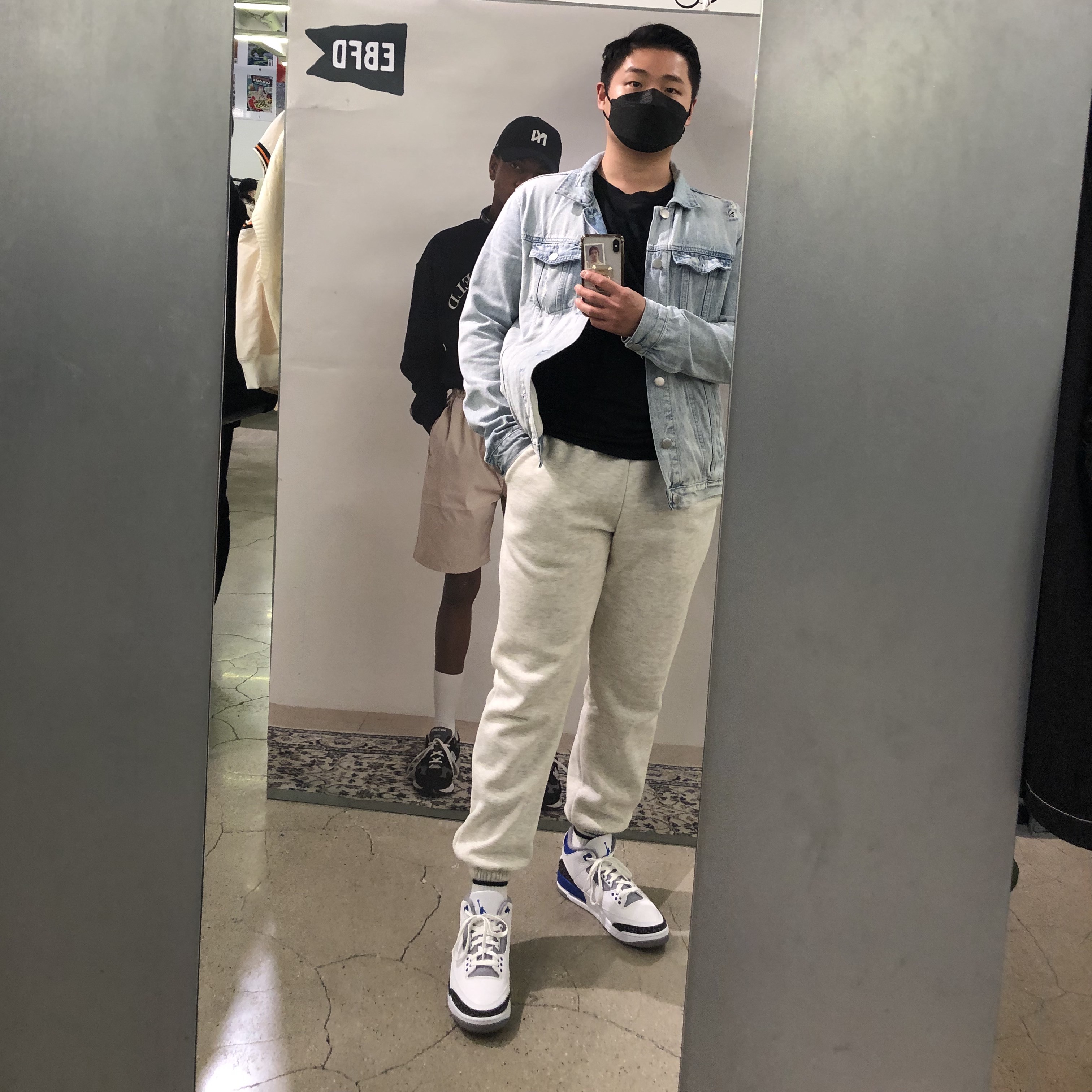 Jordan 3 Retro Racer Blue 착용 스타일 - 2
