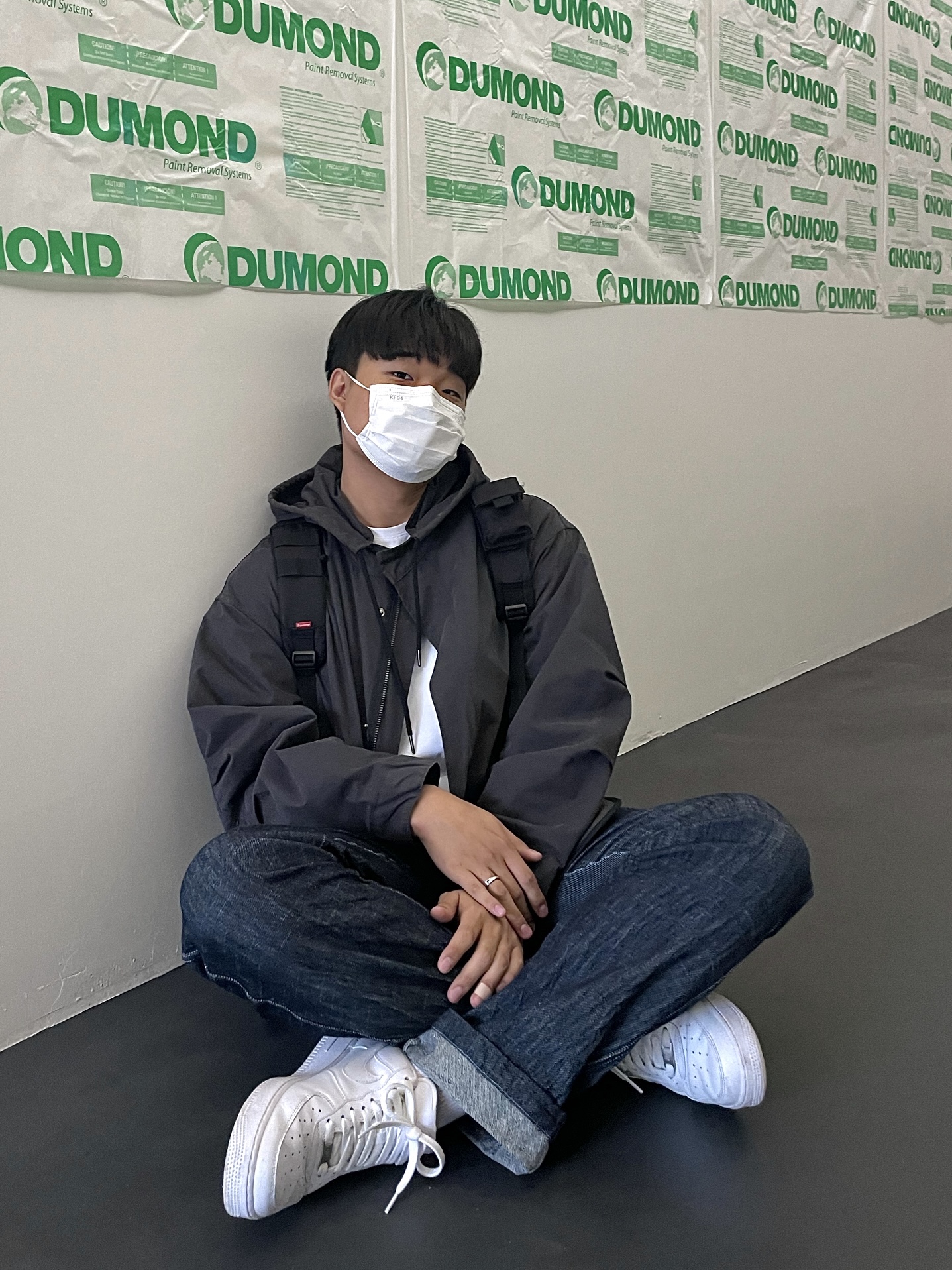 Nike Air Force 1 '07 Low White 착용 스타일 - 1
