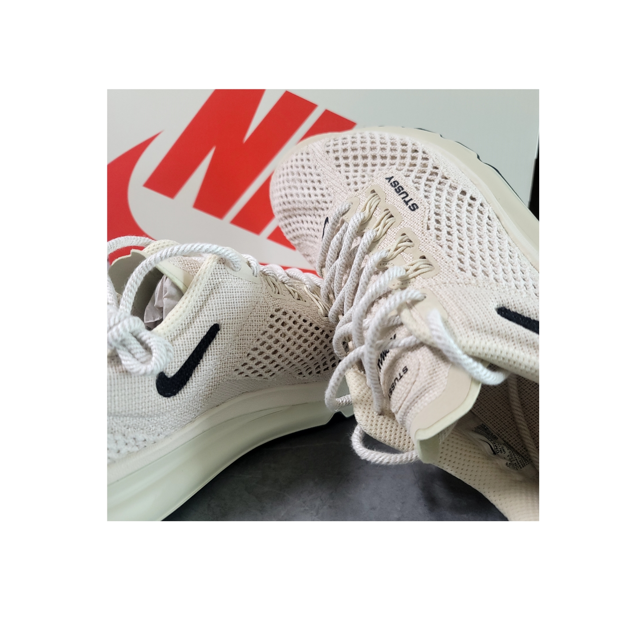 Nike x Stussy Air Max 2013 Fossil 착용 스타일