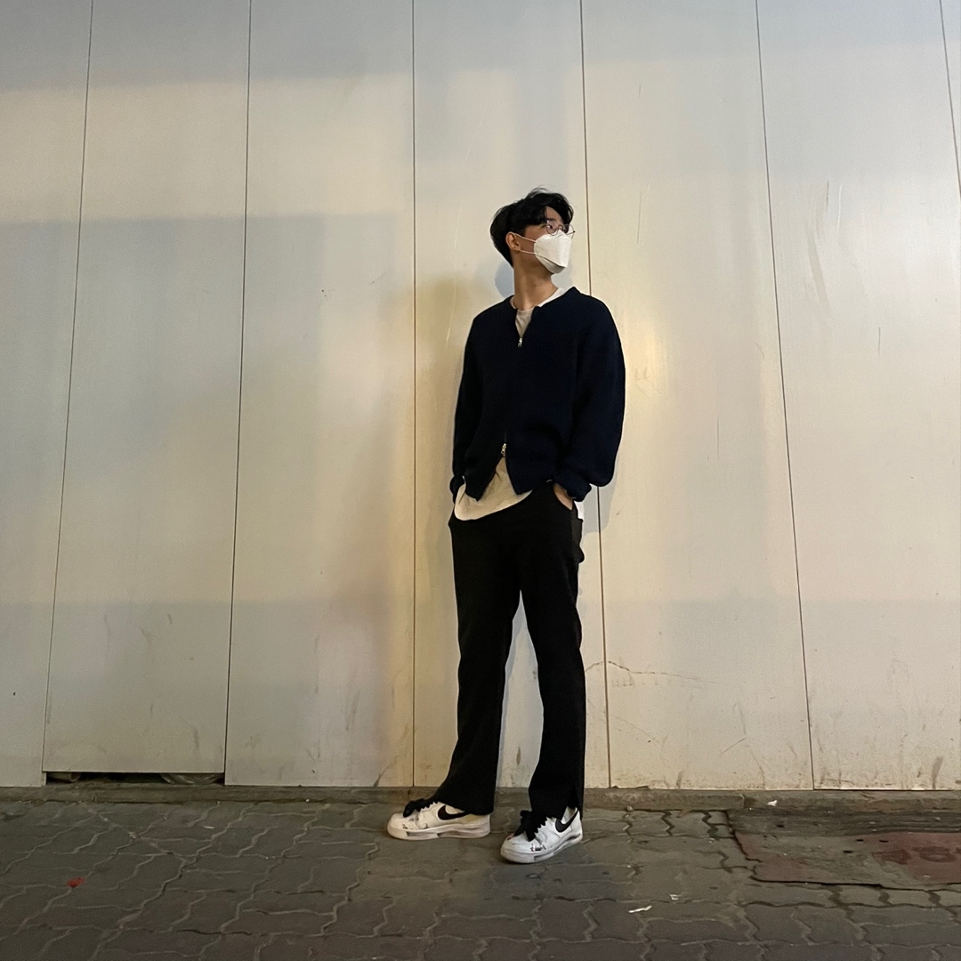 Nike x Peaceminusone Air Force 1 Low Para-Noise 2.0 착용 스타일 - 4