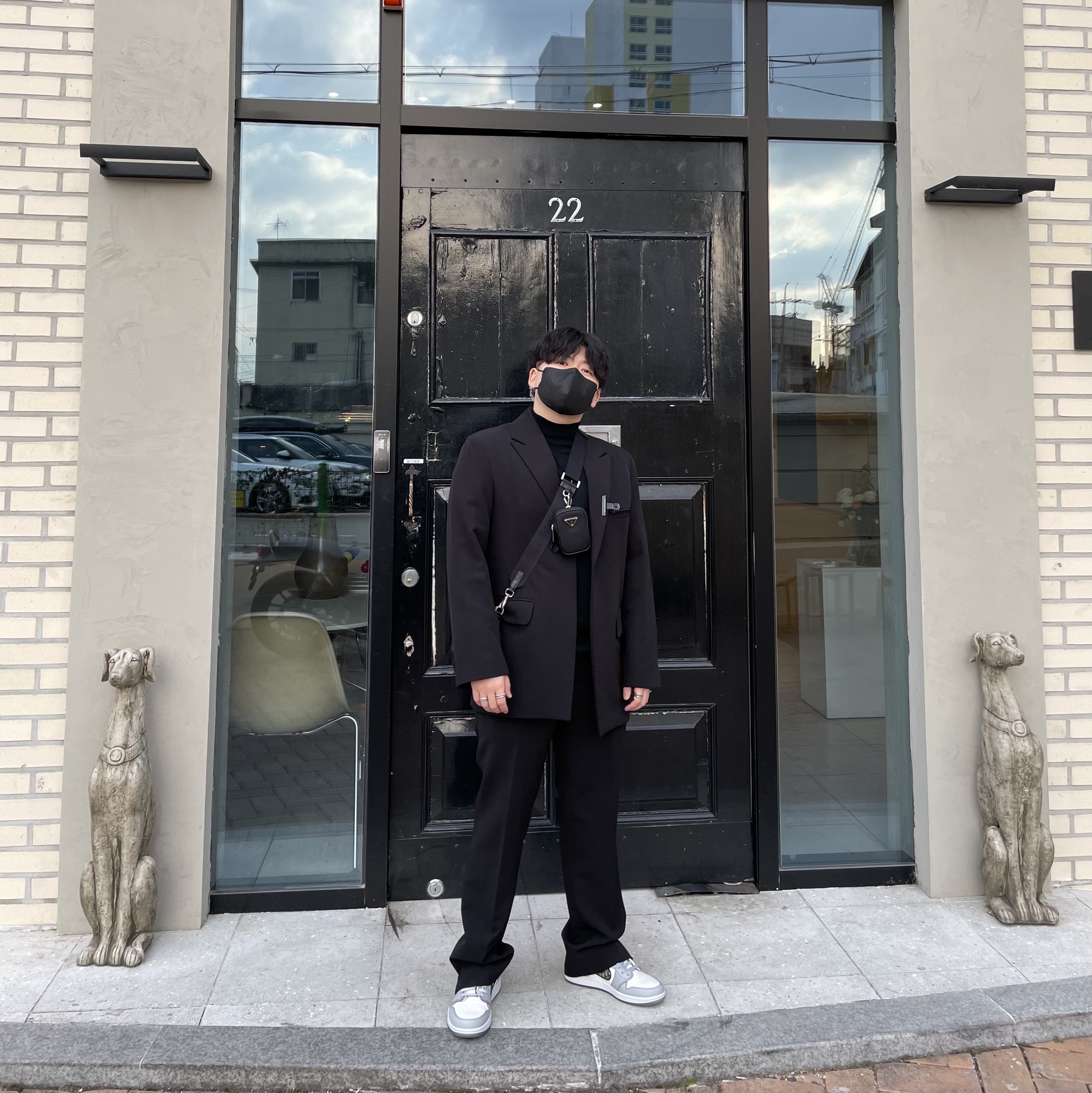 Jordan 1 x Dior Low OG 착용 스타일 - 3