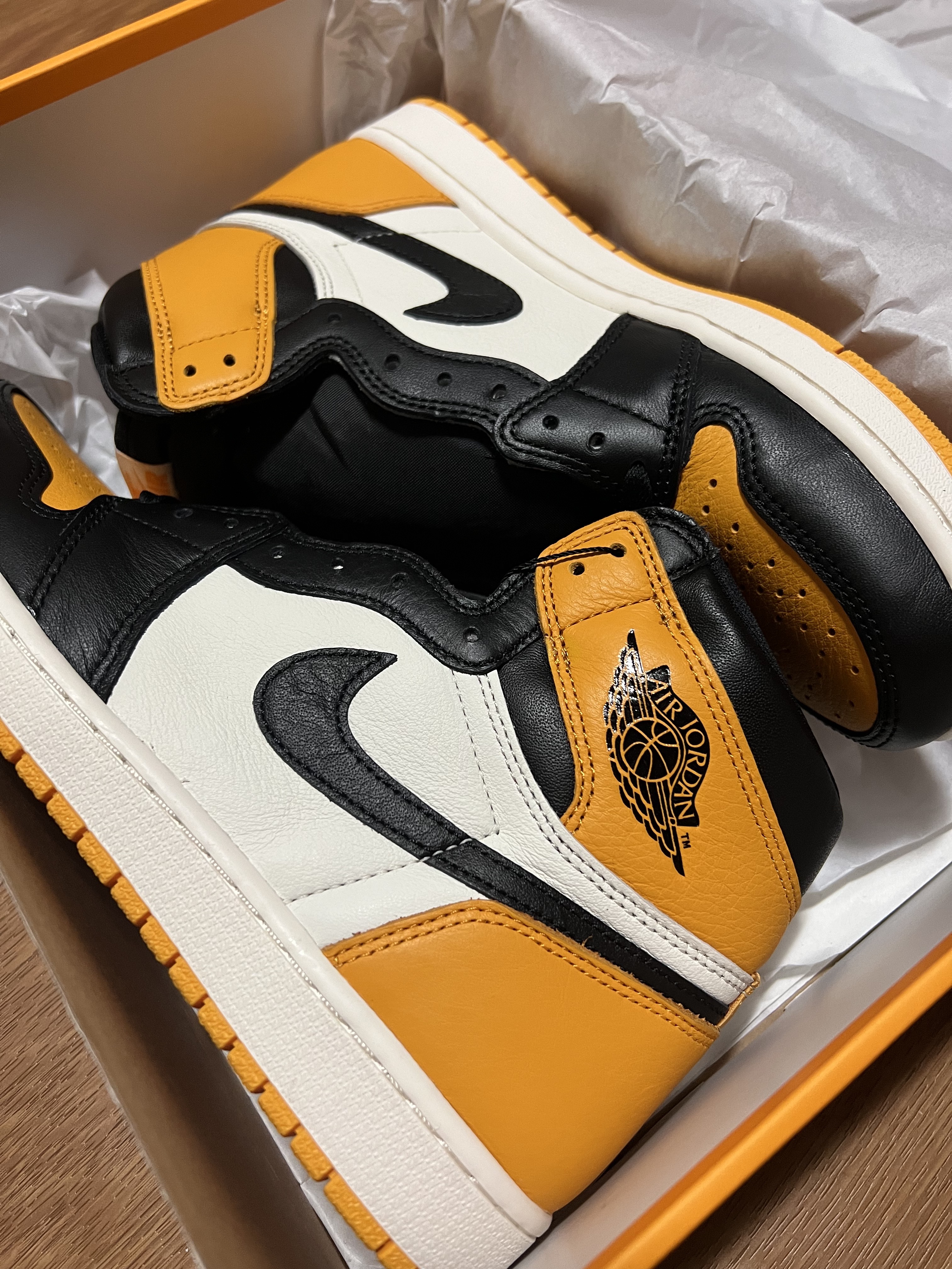 Jordan 1 Retro High OG Taxi 착용 스타일 - 2