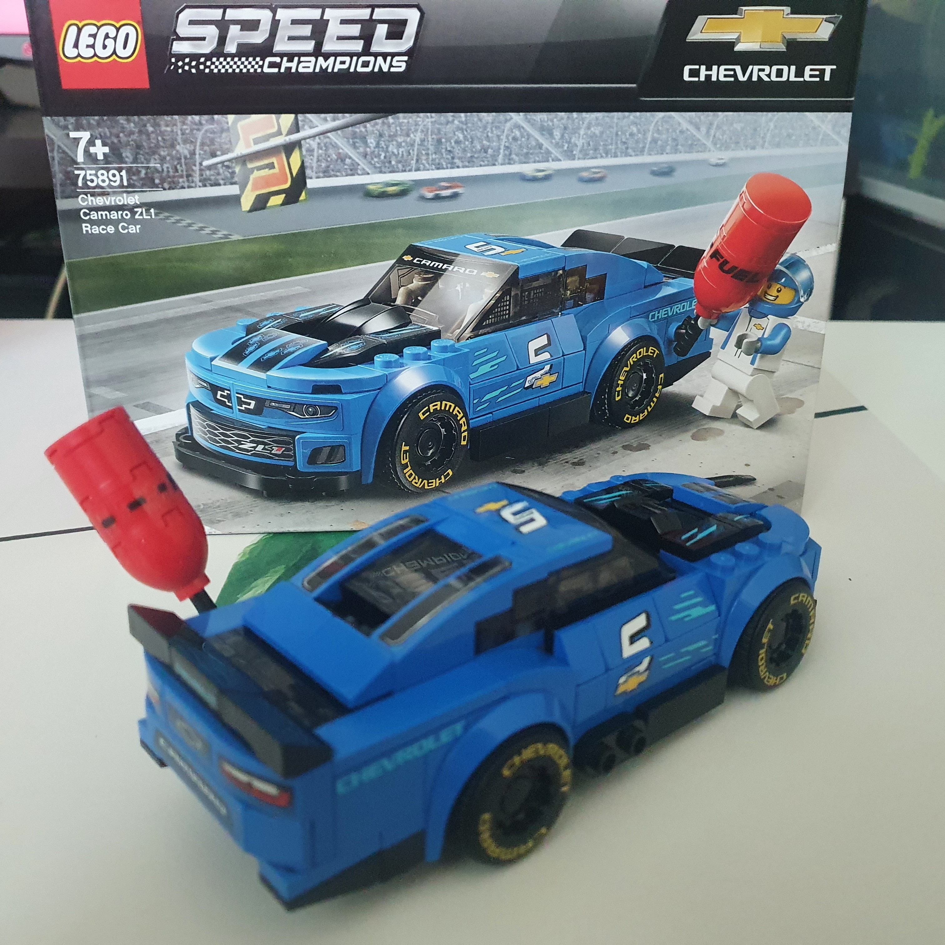 Lego Chevrolet Camaro ZL1 Race Car 착용 스타일 - 2
