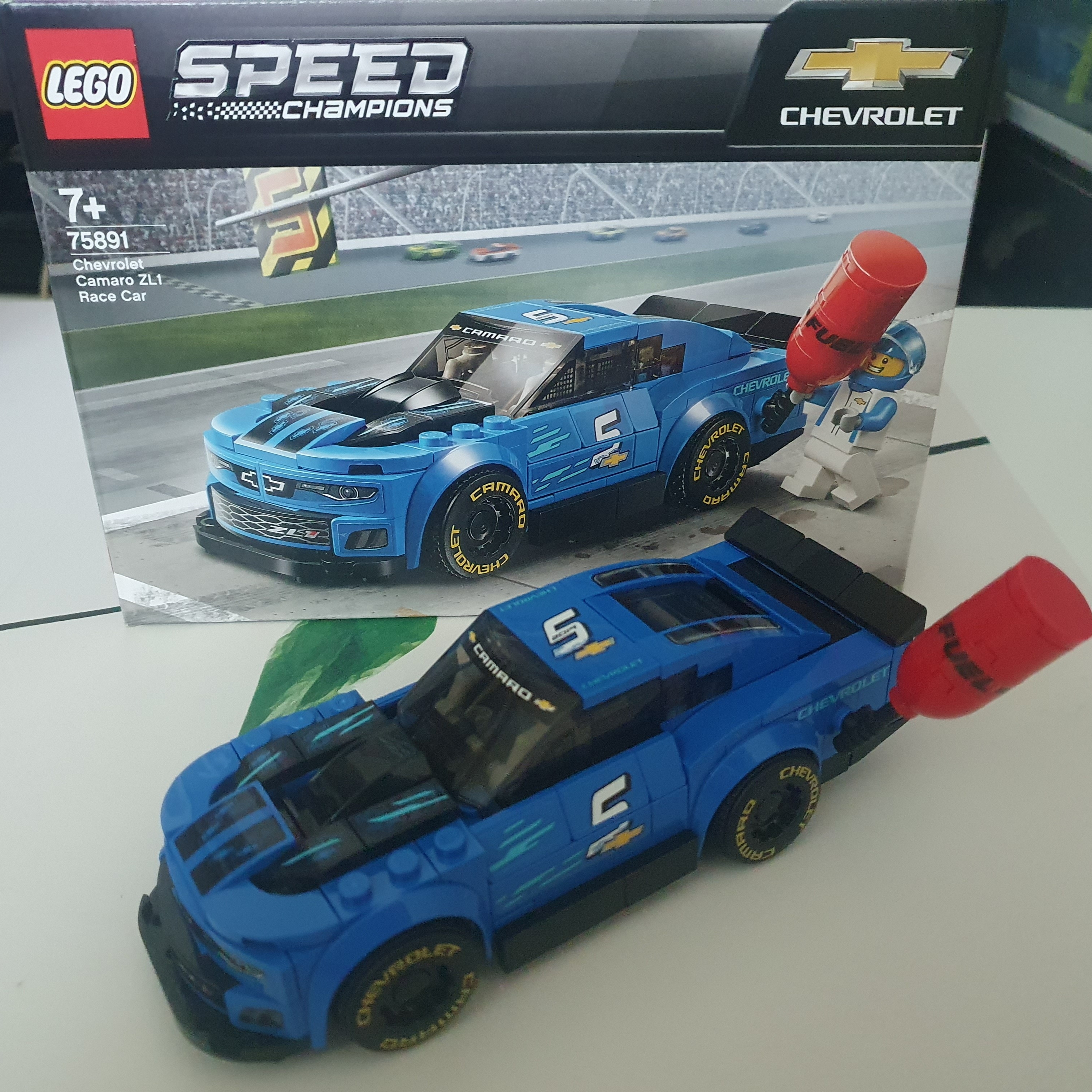 Lego Chevrolet Camaro ZL1 Race Car 착용 스타일 - 1