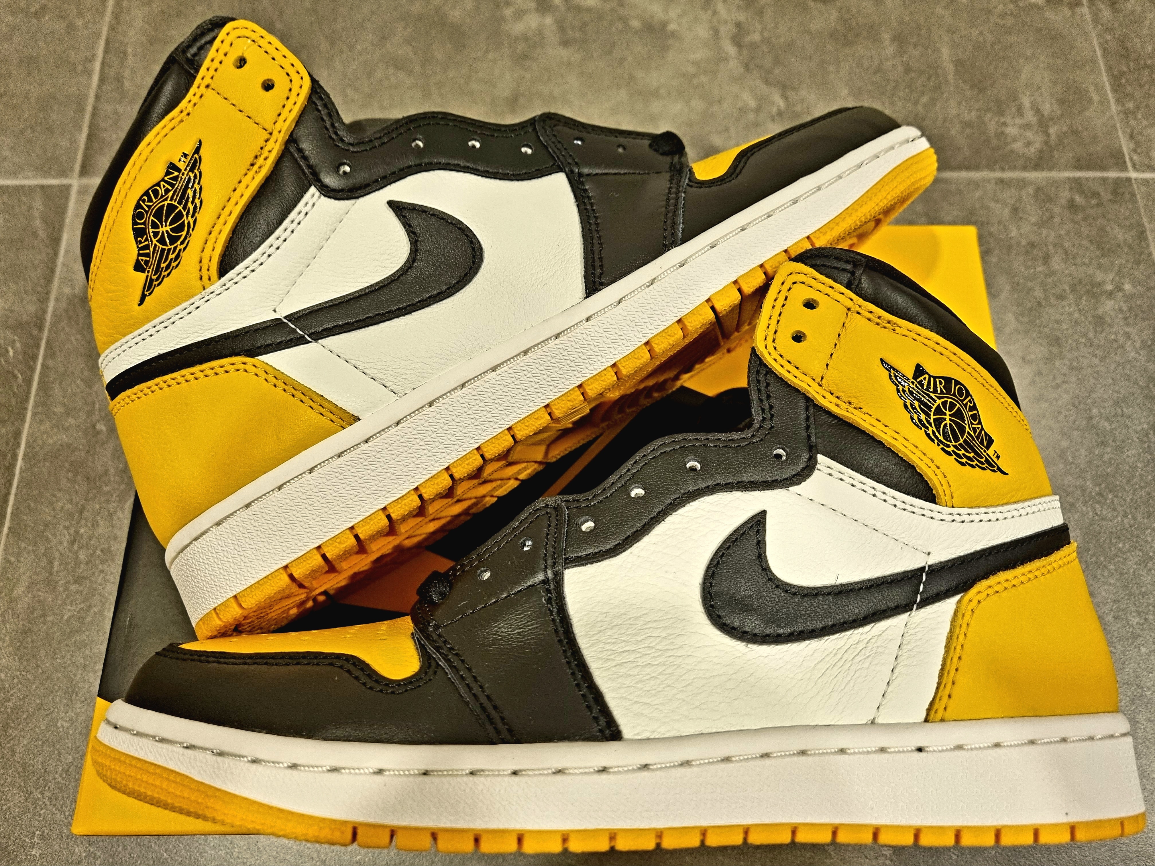 Jordan 1 Retro High OG Taxi 착용 스타일 - 2