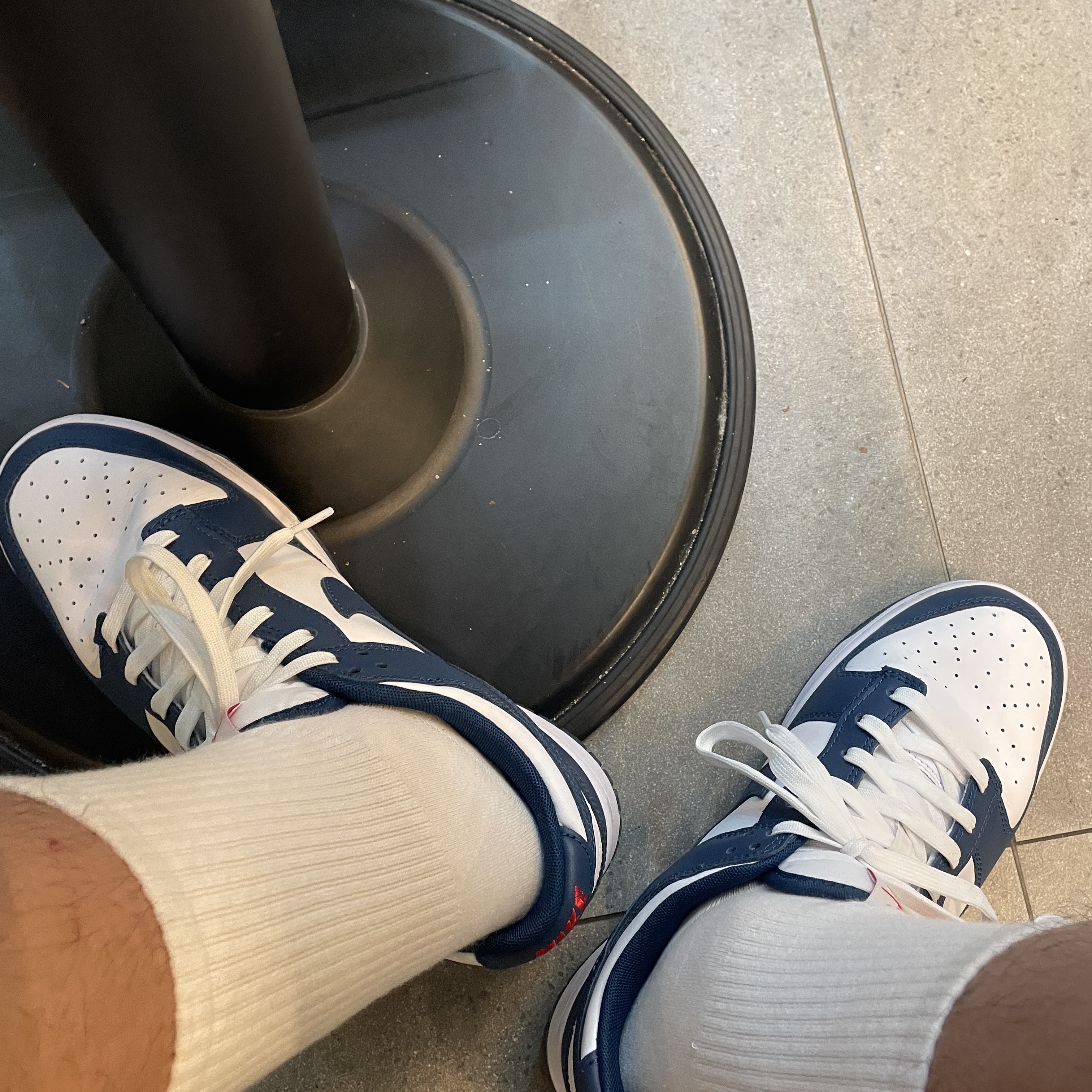 Nike Dunk Low Retro Valerian Blue 착용 스타일