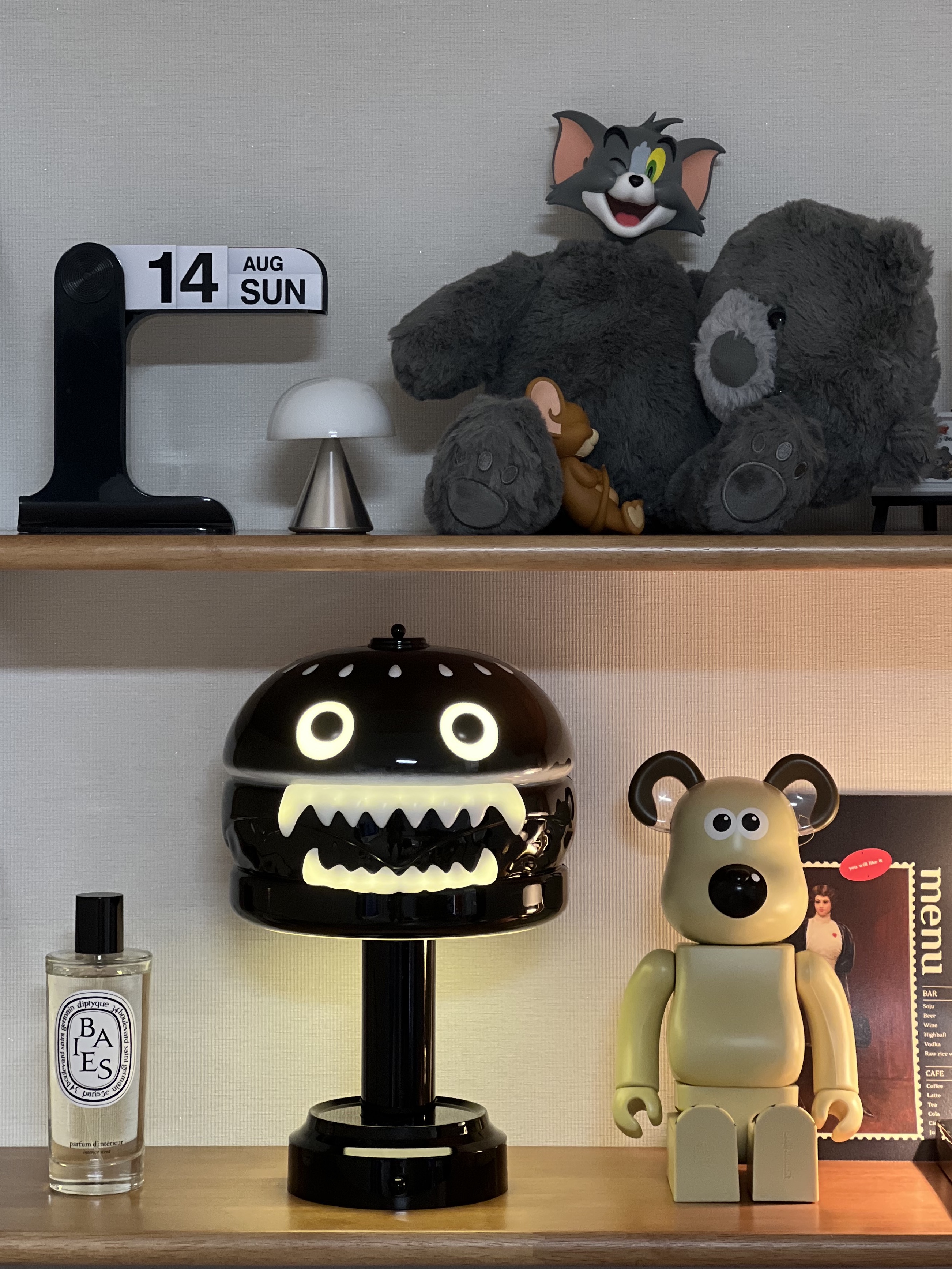Bearbrick Wallace & Gromit Gromit 100% & 400% Set 착용 스타일