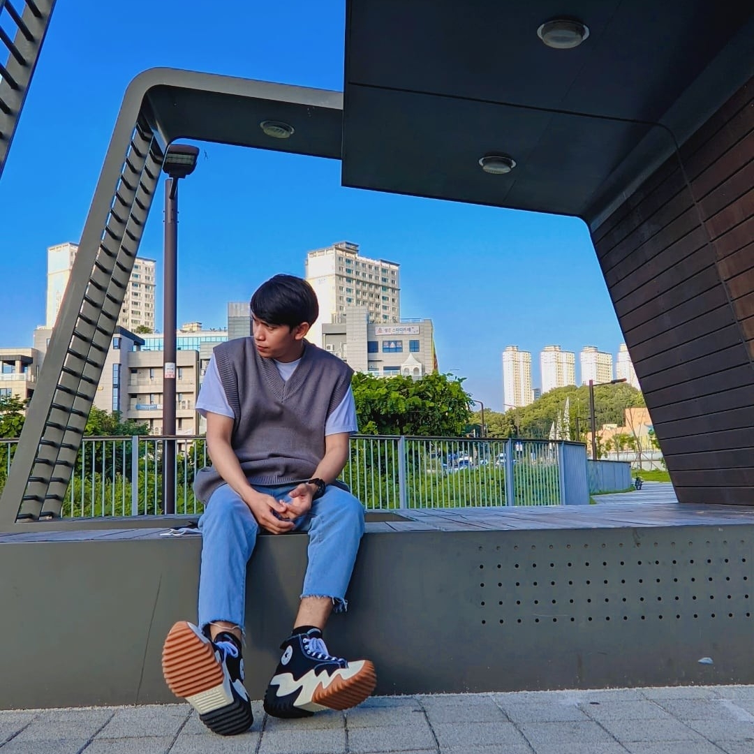 Converse Run Star Motion High Black 착용 스타일