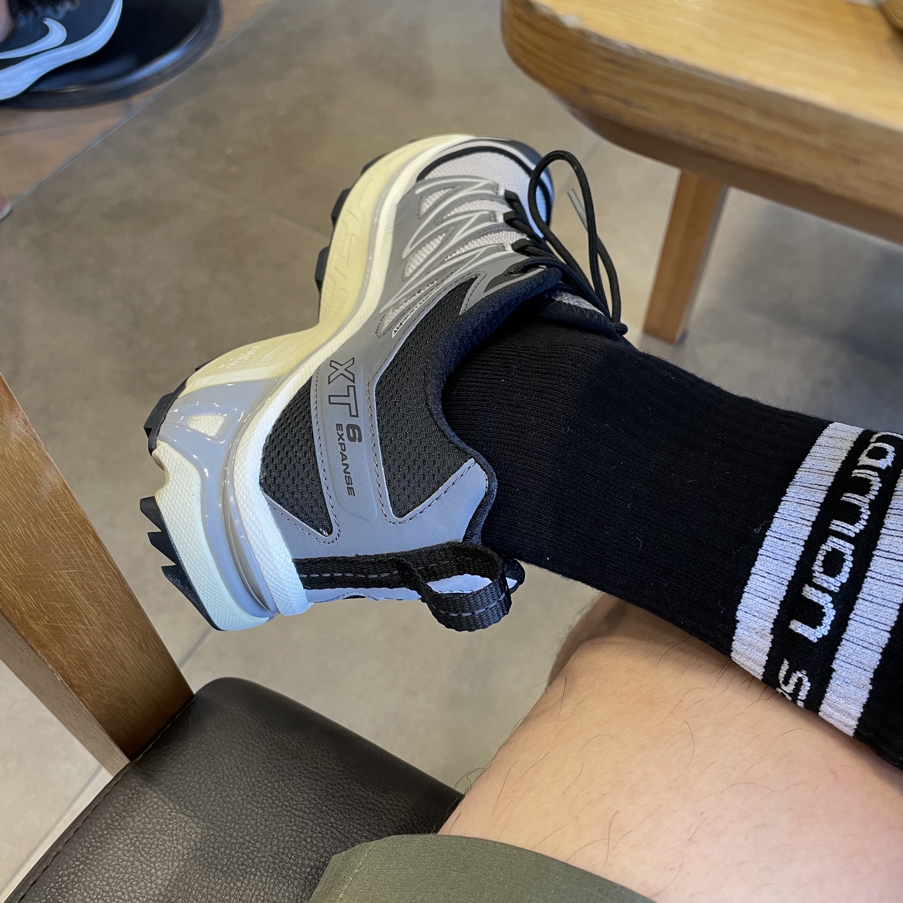 Salomon XT-6 Expanse Alloy Quiet Shade 착용 스타일 - 2