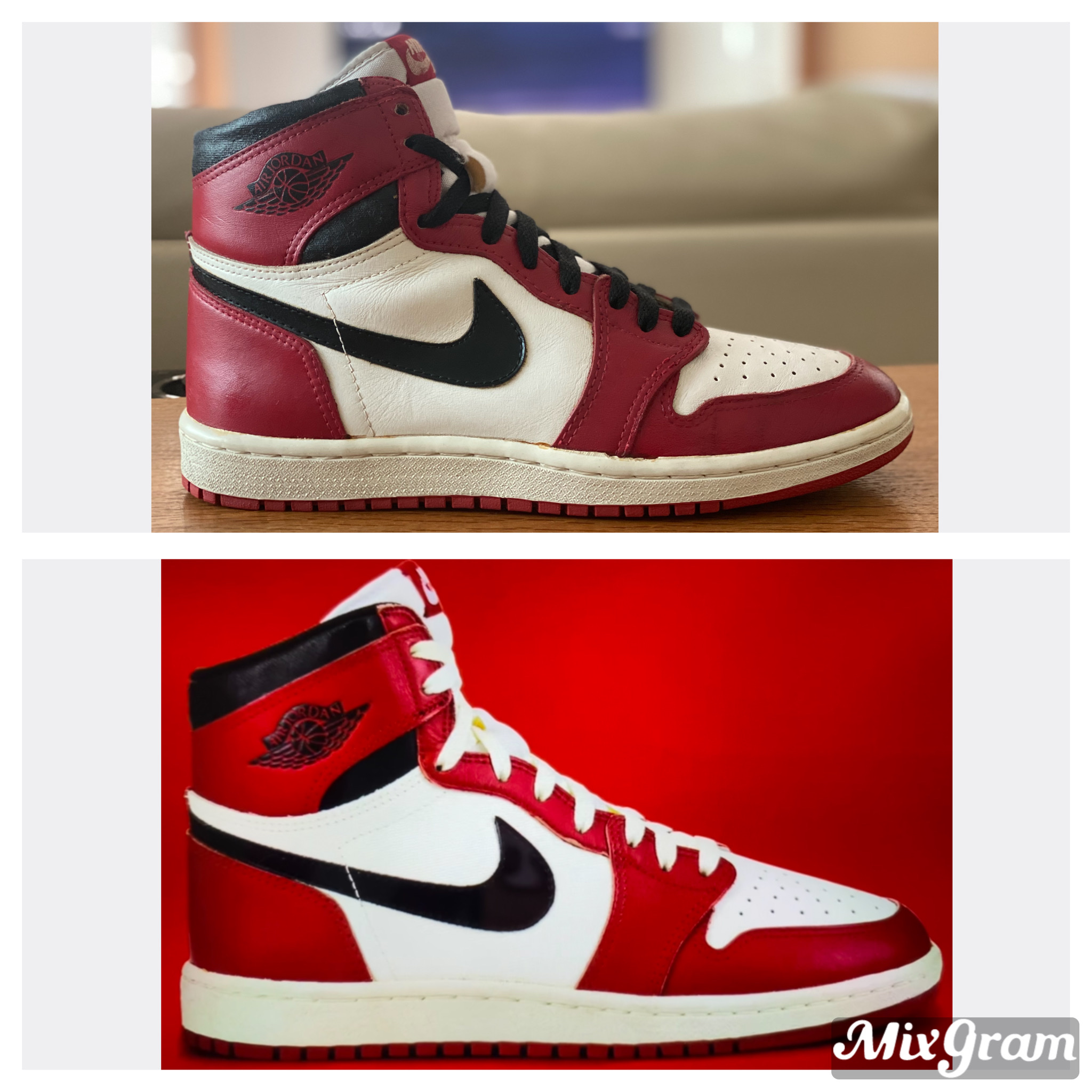 Jordan 1 OG Chicago 1985 착용 스타일