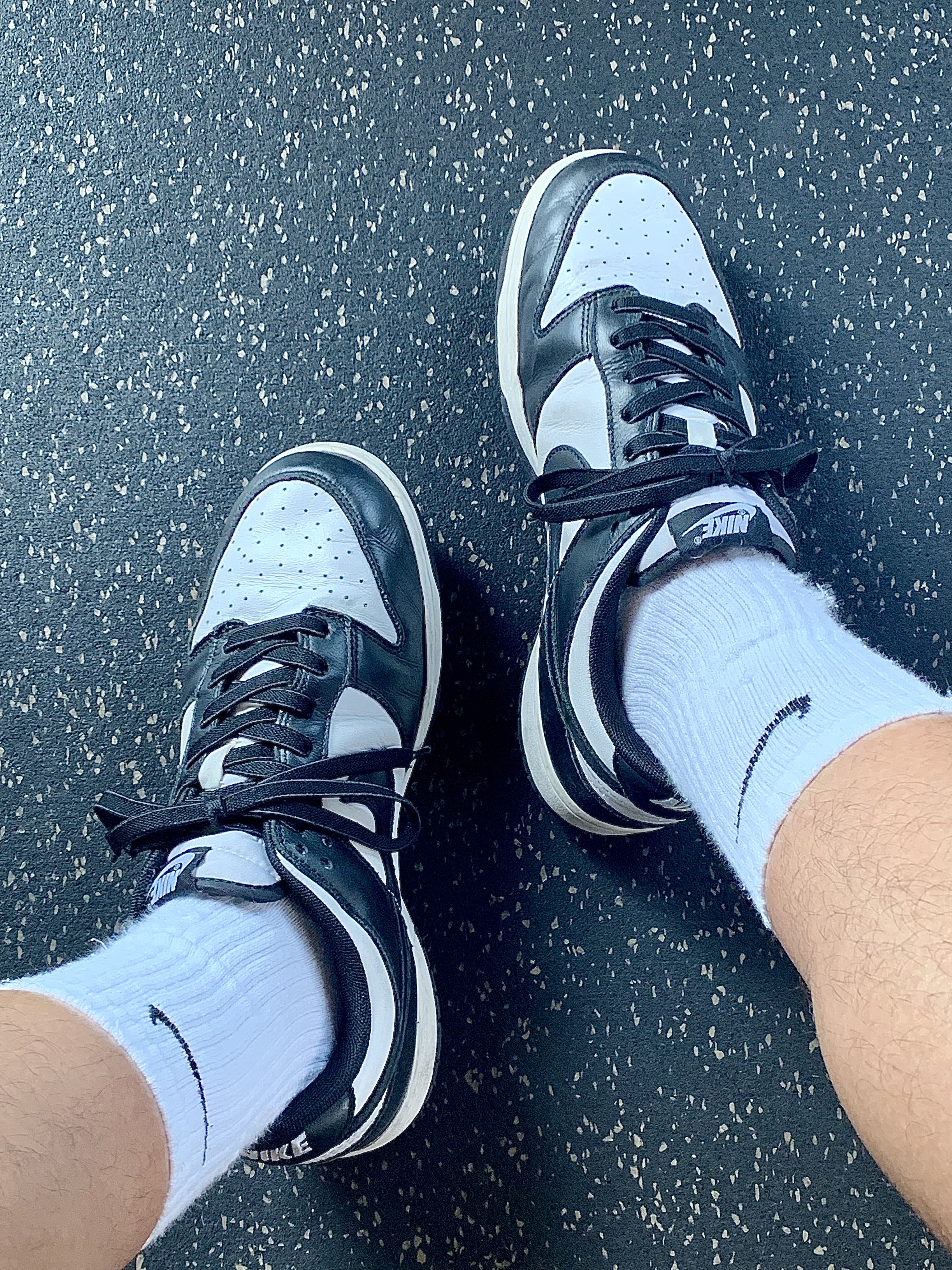 Nike Dunk Low Retro Black 착용 스타일