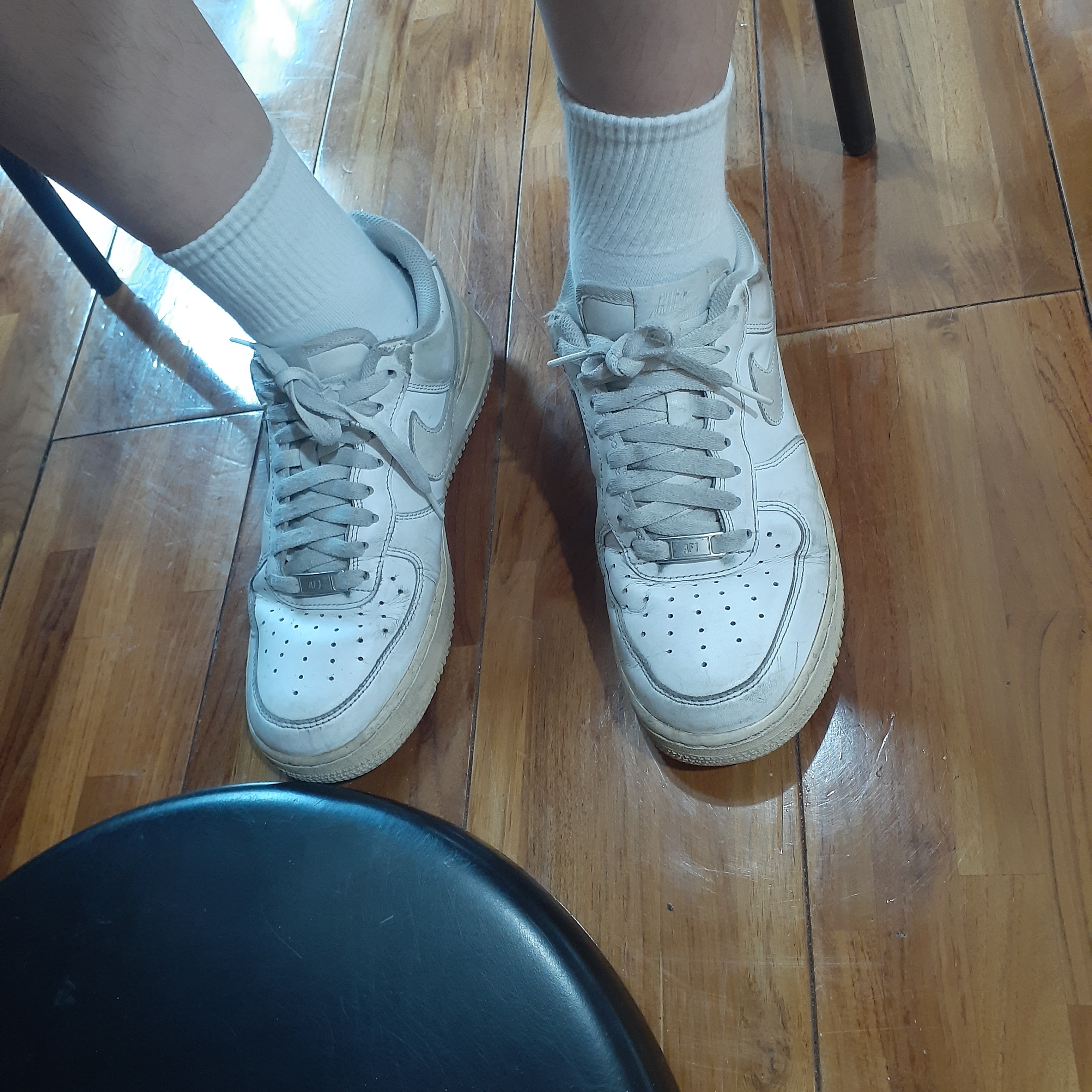 Nike Air Force 1 '07 Low White 착용 스타일
