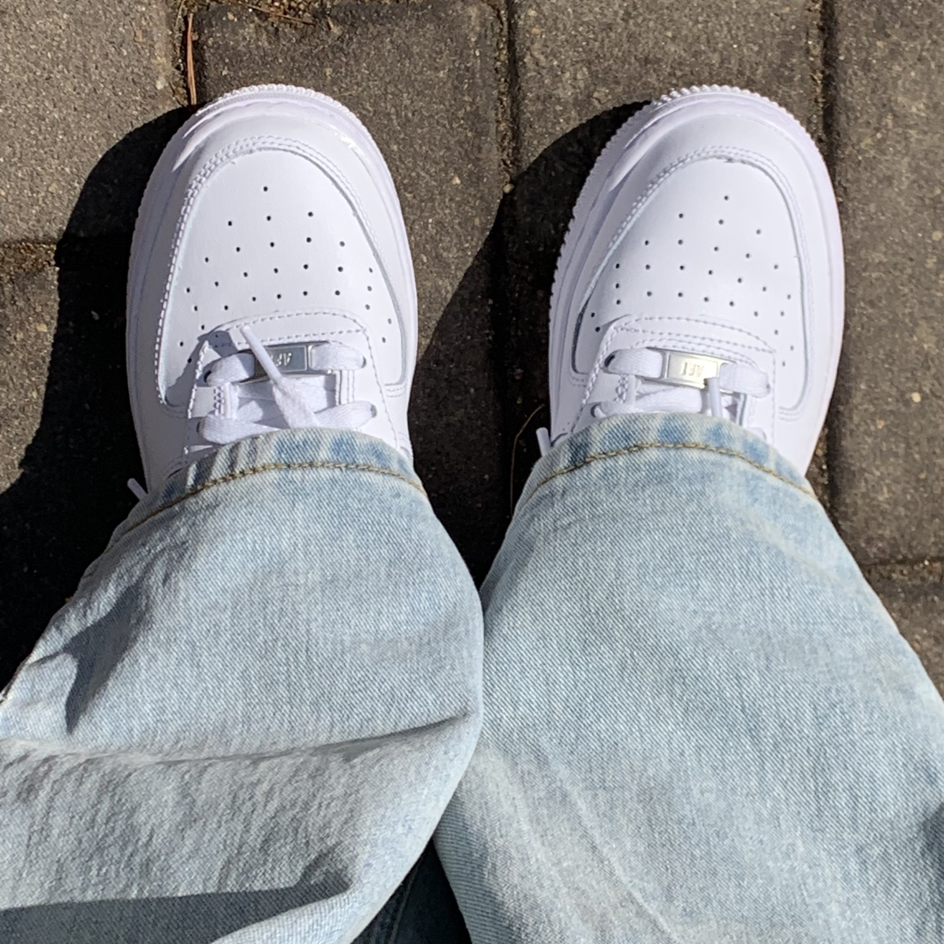 Nike Air Force 1 '07 Low White 착용 스타일