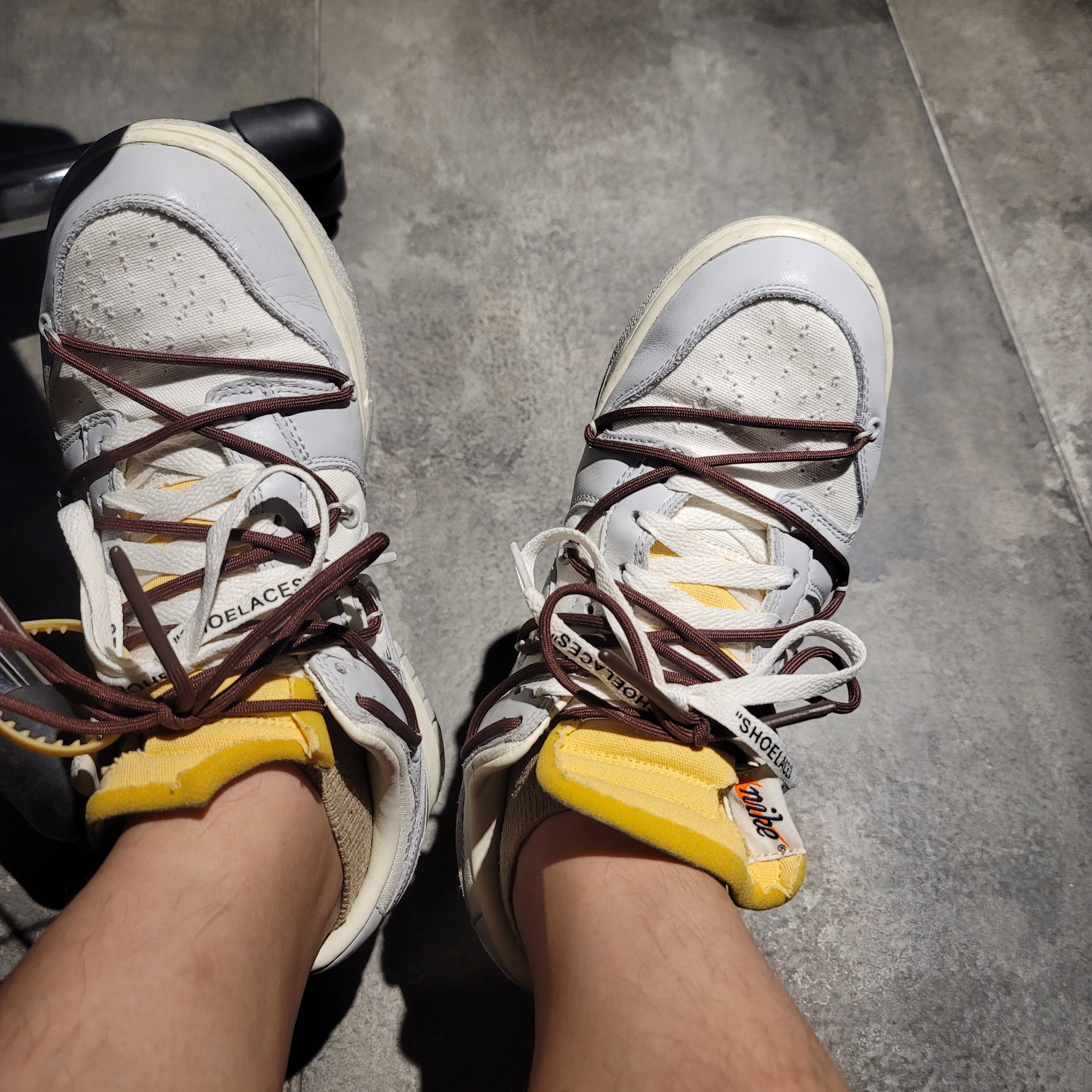 Nike x Off-White Dunk Low The 50 - Lot 46 착용 스타일