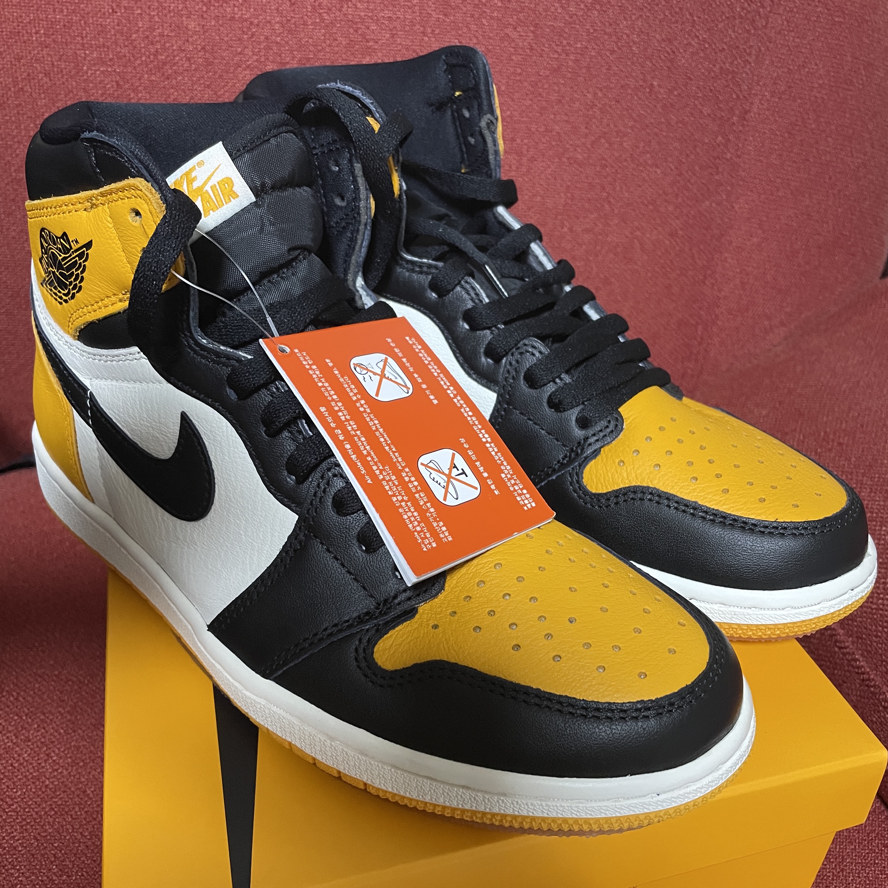 Jordan 1 Retro High OG Taxi μ°©μ© μ€νμΌ