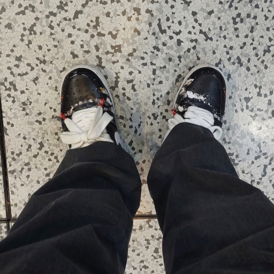 Nike x Peaceminusone Air Force 1 Low Para-Noise 착용 스타일