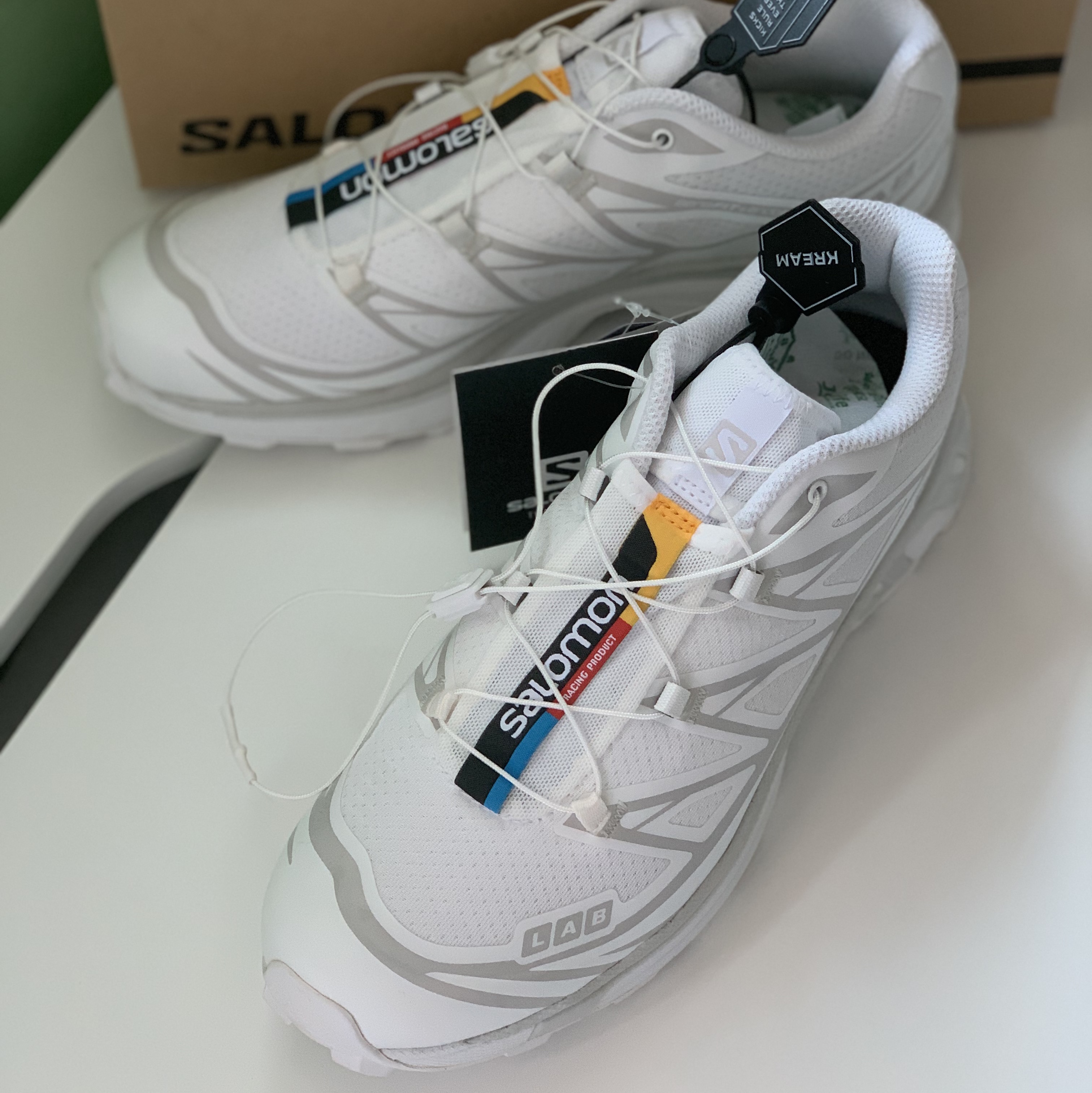 Salomon XT-6 ADV White 착용 스타일 - 3