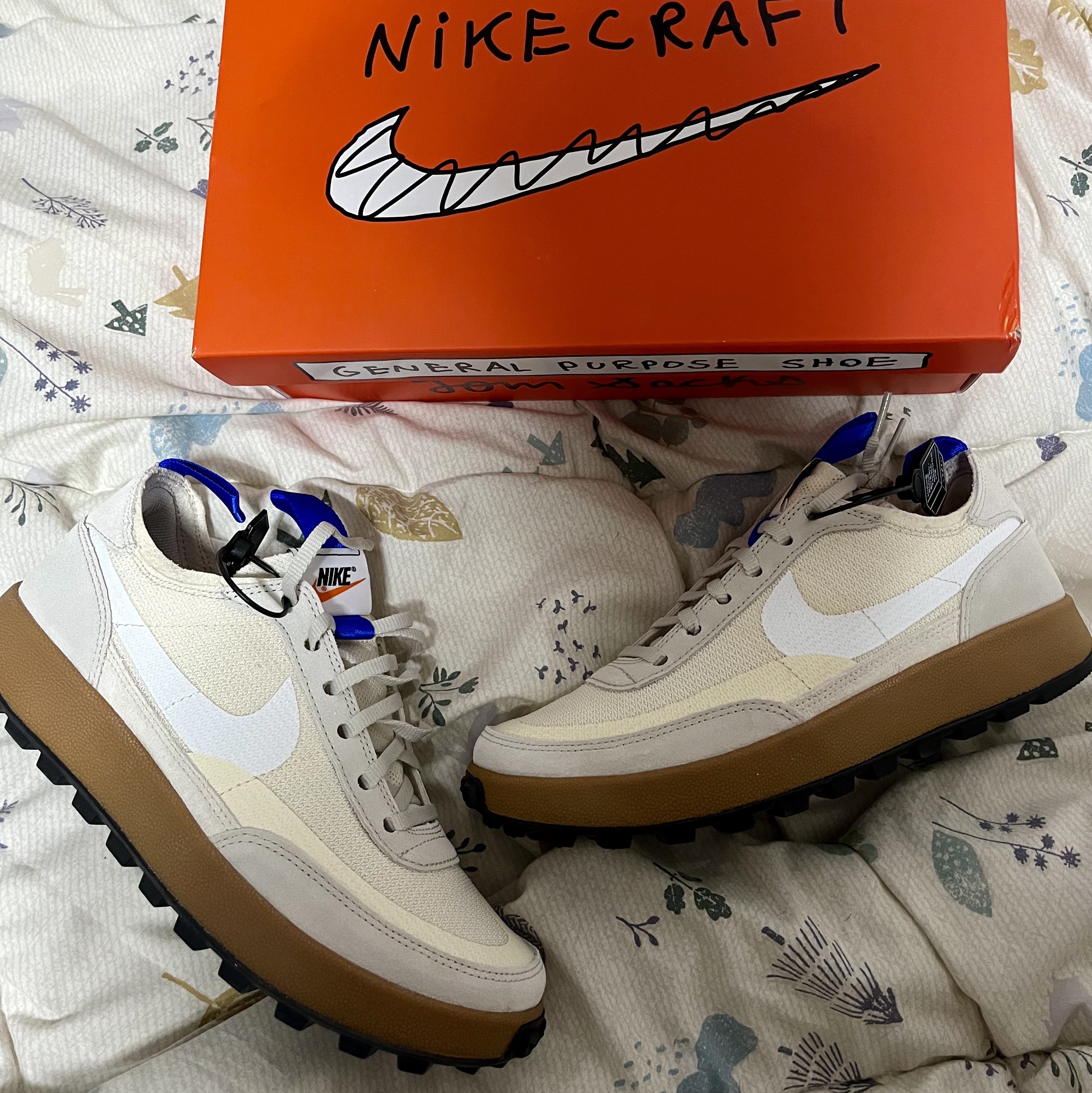 Nike x Tom Sachs General Purpose Shoe Light Cream 착용 스타일
