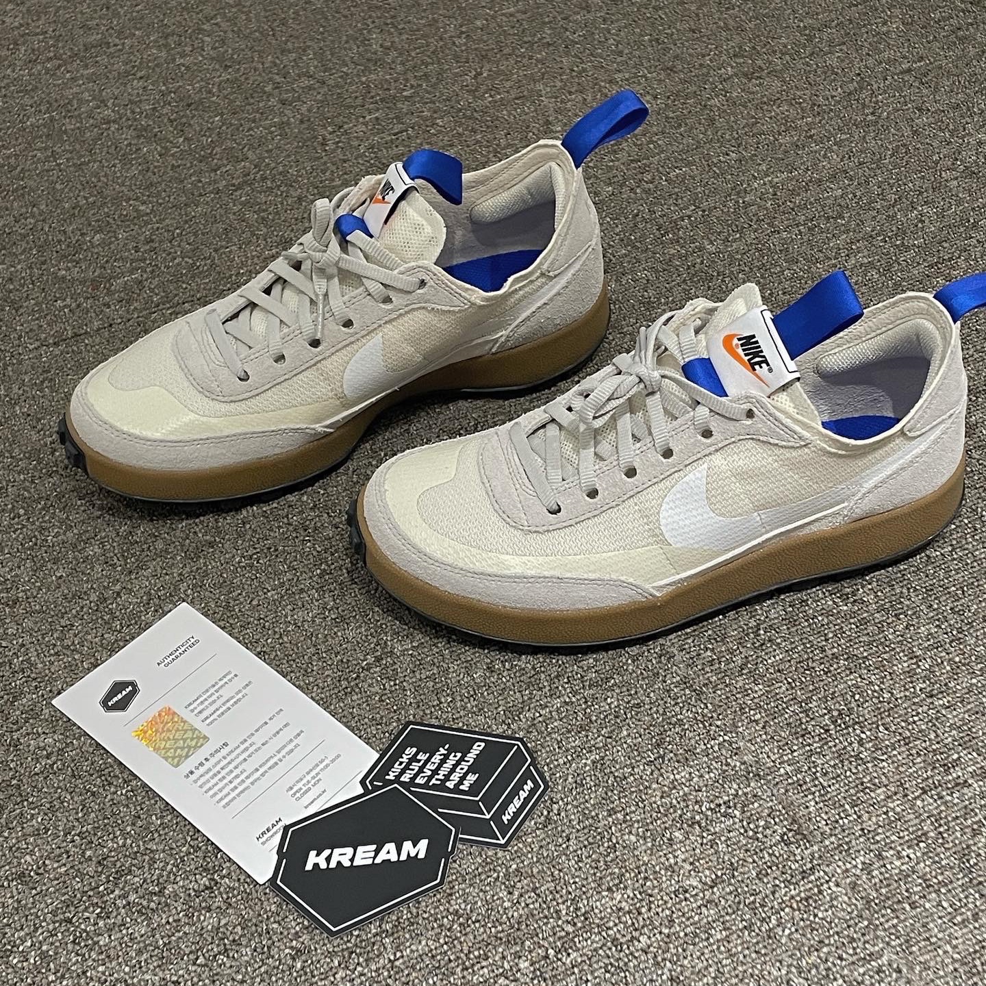 Nike x Tom Sachs General Purpose Shoe Light Cream 착용 스타일 - 3