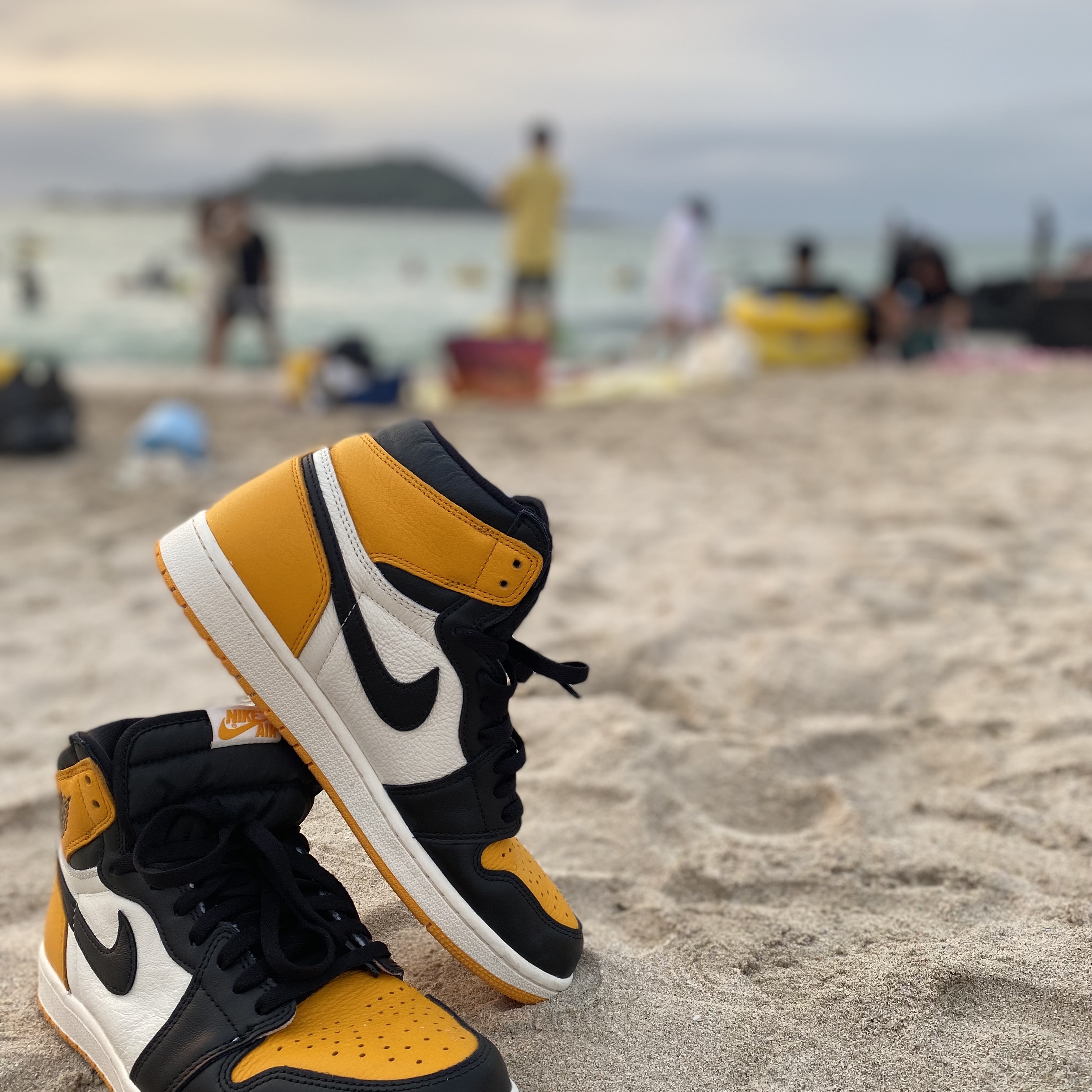 Jordan 1 Retro High OG Taxi 착용 스타일