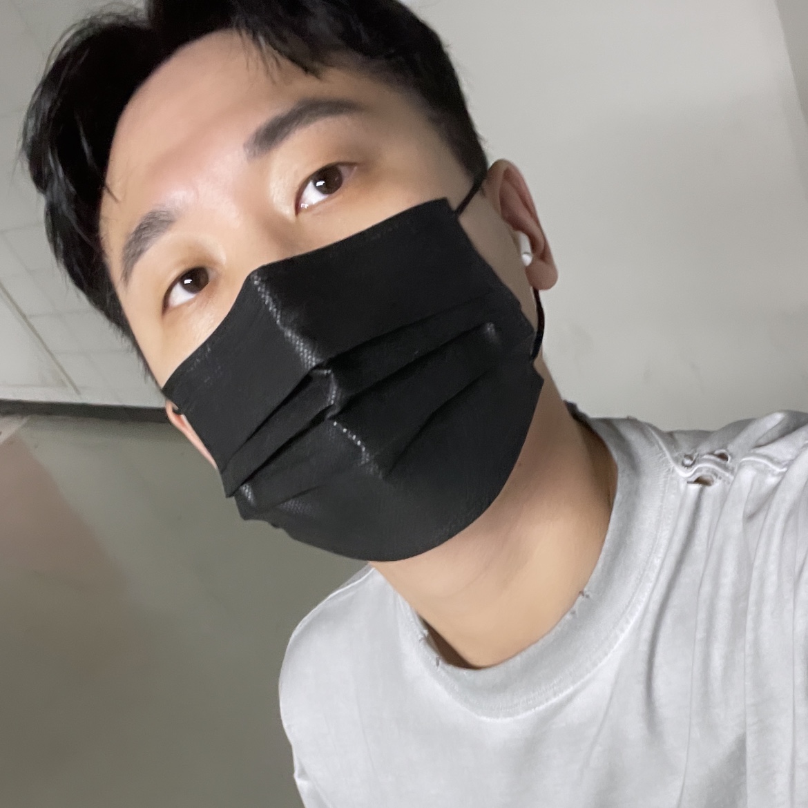 Balenciaga Metal Oversized Fit T-Shirt White Vintage 착용 스타일 - 3