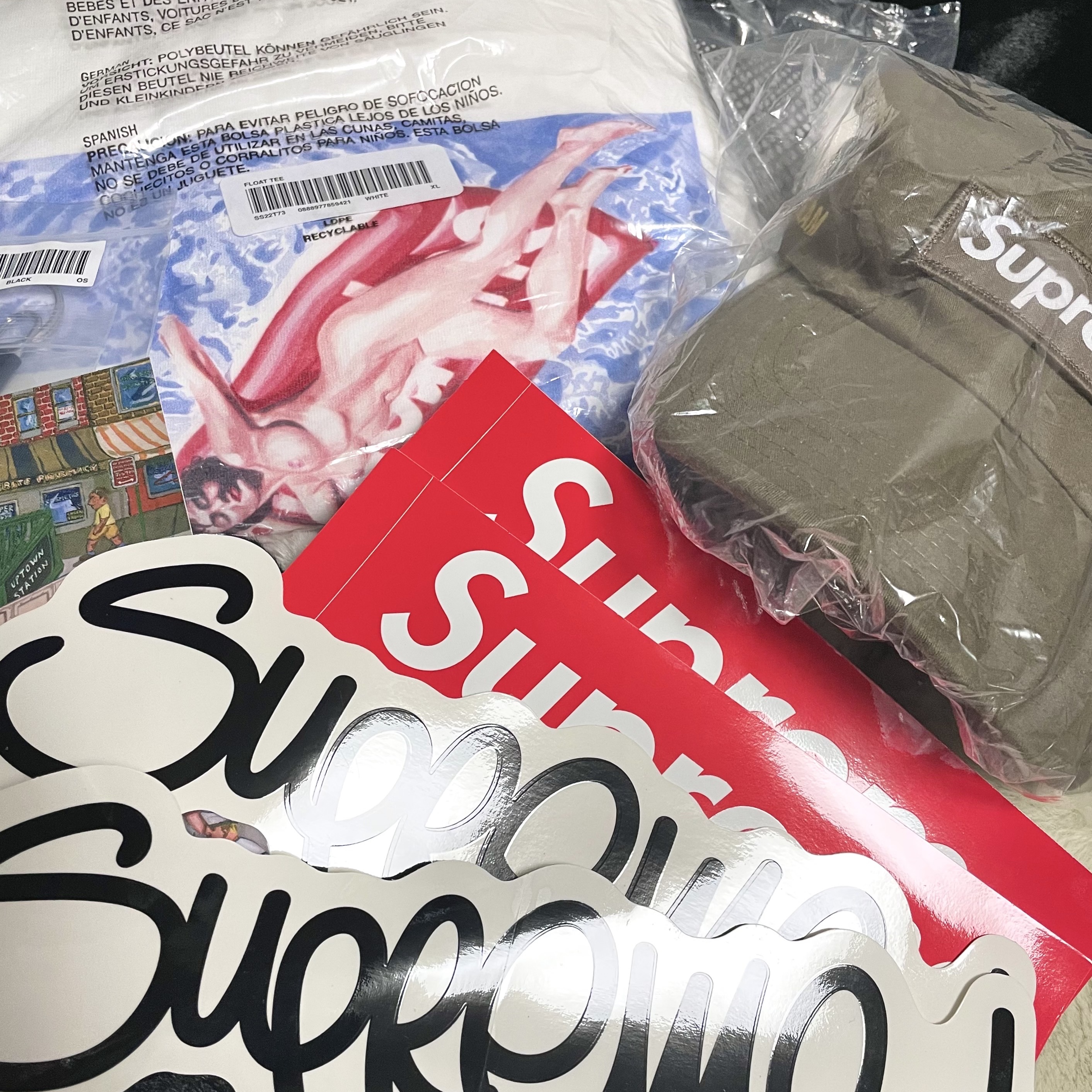 Supreme Military Camp Cap Brown - 22SS 착용 스타일