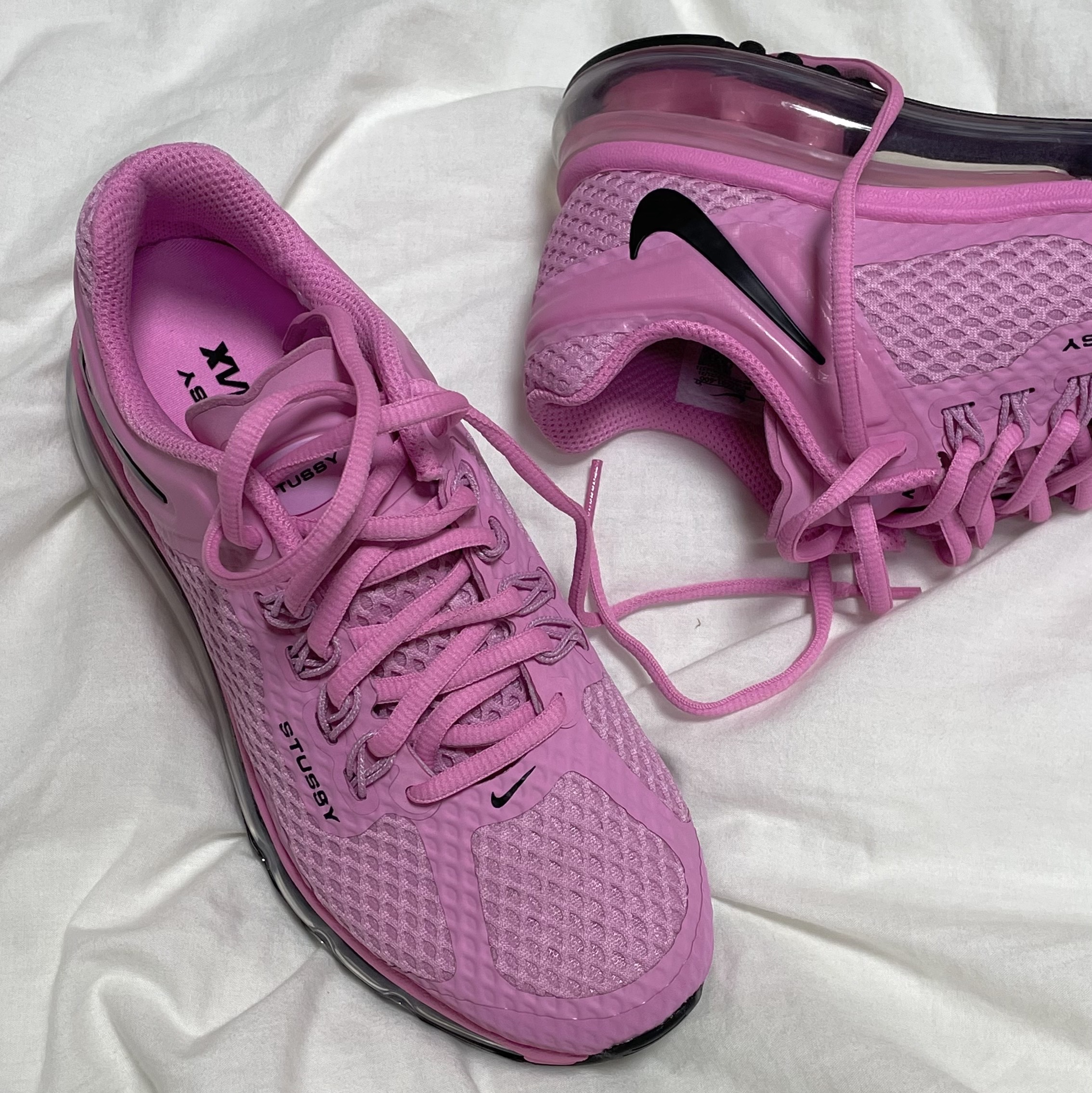 Nike x Stussy Air Max 2013 Psychic Pink 착용 스타일 - 2